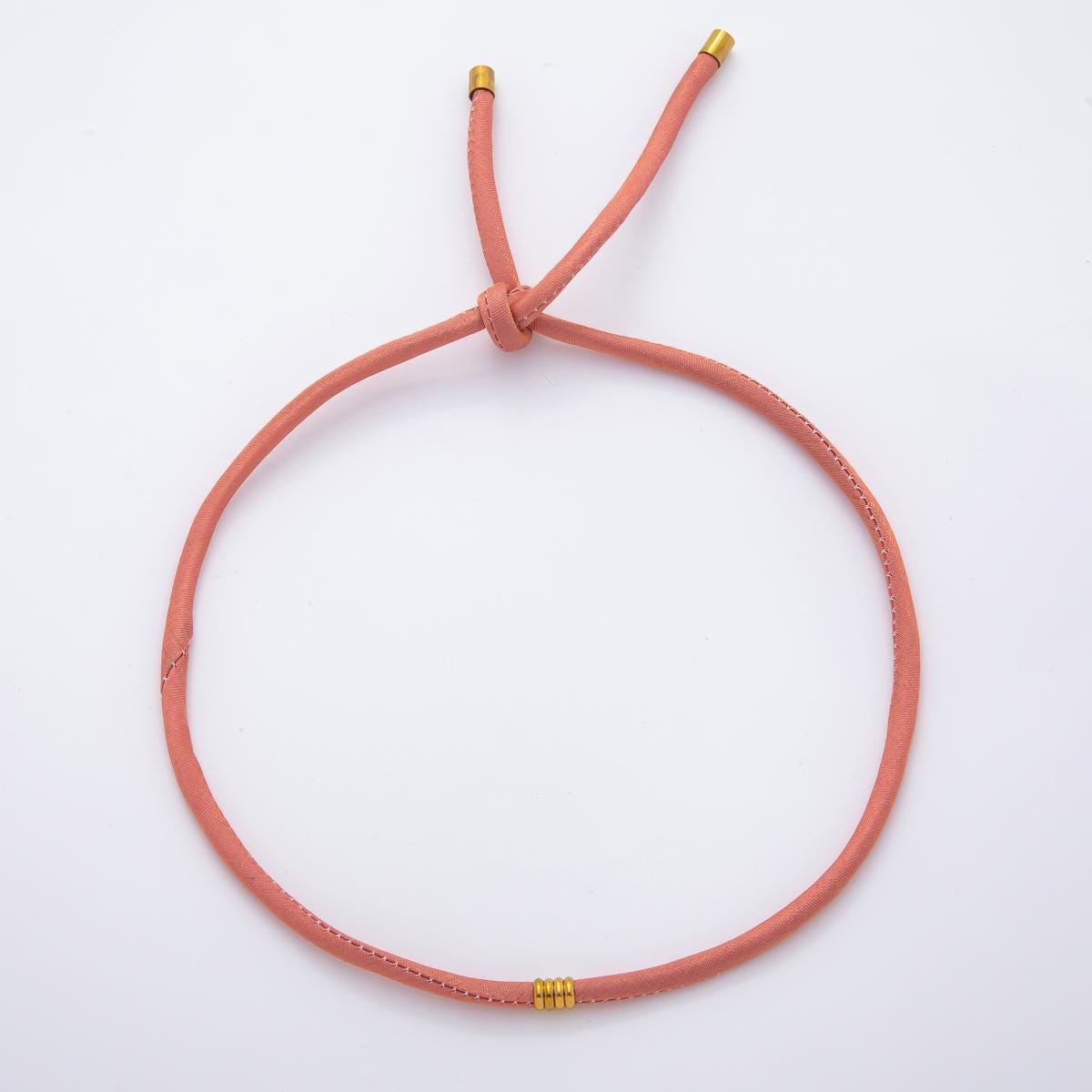 Dainty Soft Silk feel Paracord Knot Tied Necklace for Cord Necklace Supply | WA-1628 ~ WA-1652