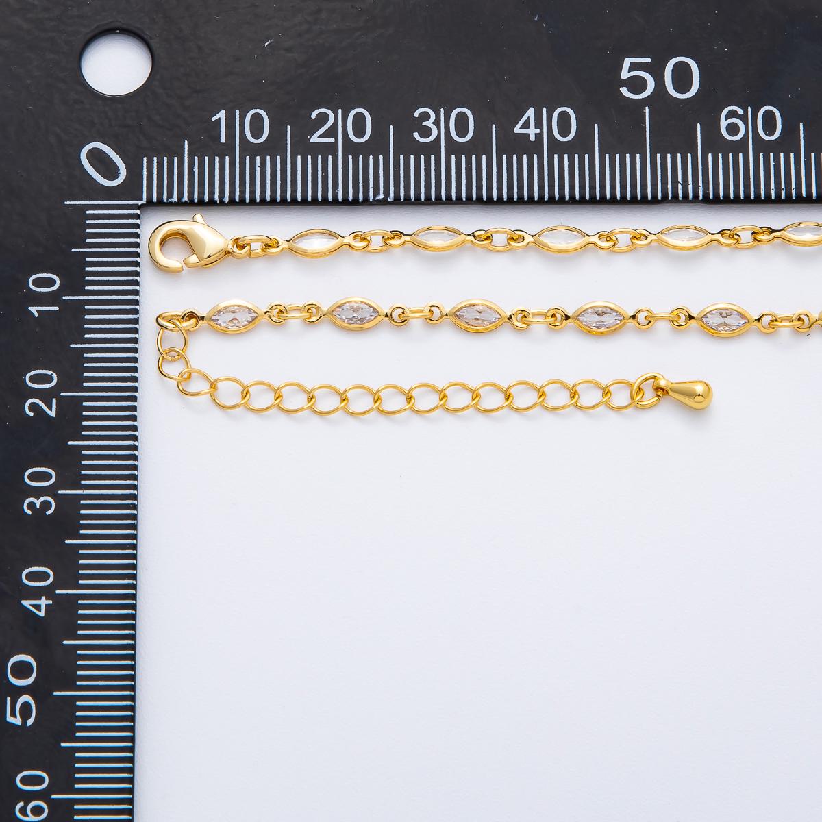 18K Gold Filled Lariat Necklace, Y Necklace, Fine CZ Necklace, Minimalist Jewelry Long Gold Necklace 19.5 inch WA-3275