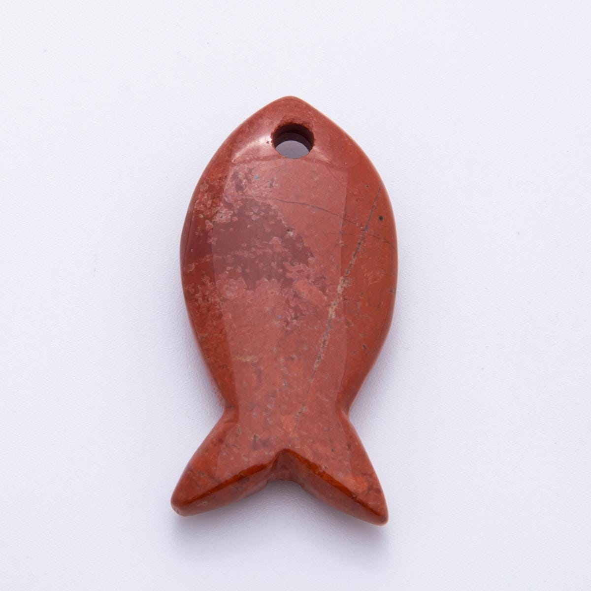 New Big Gemstone Fish Pendant Natural Stone Fish Charm for Necklace Bracelet Jewelry Making Supply 18k Gold Filled Charm Z-1242