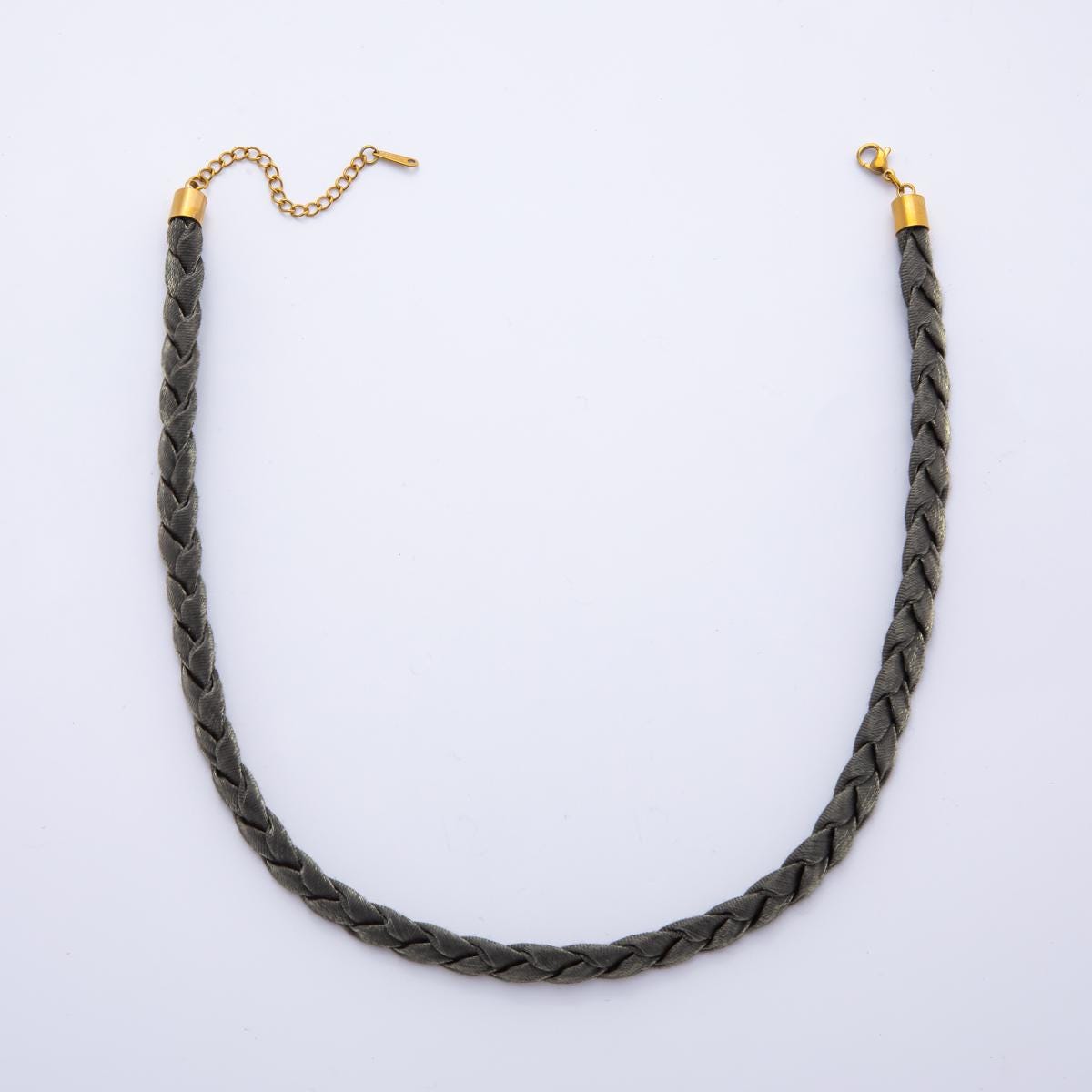 Pastel Braided Soft Fabric Necklace 17 inch long for Necklace Charm Jewelry DIY Supply WA-880