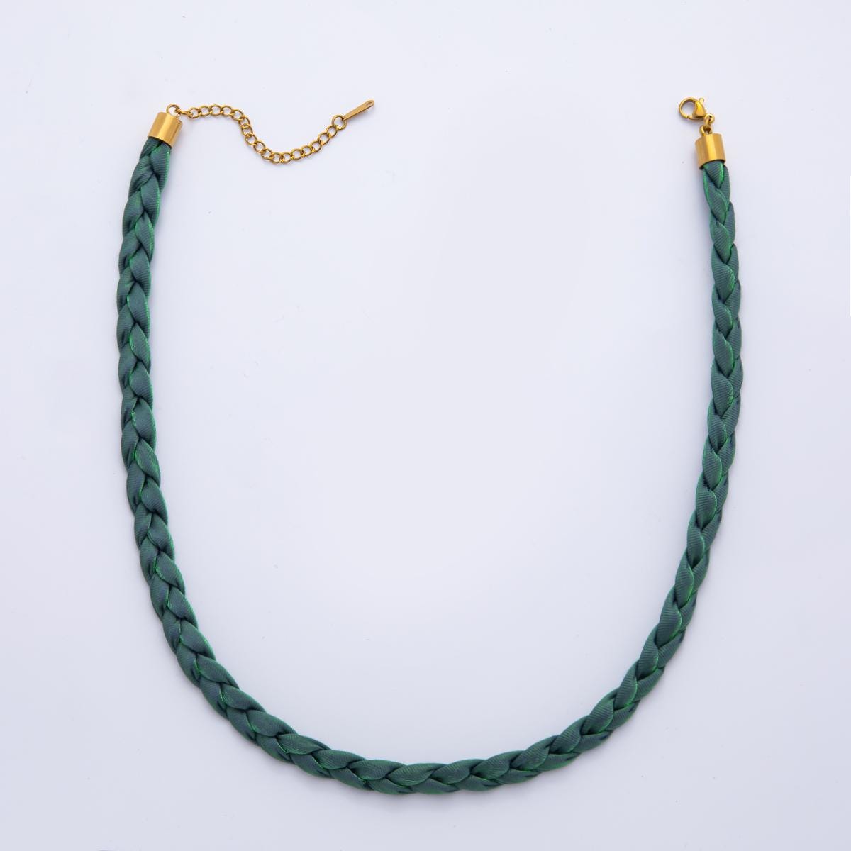 Pastel Braided Soft Fabric Necklace 17 inch long for Necklace Charm Jewelry DIY Supply WA-880