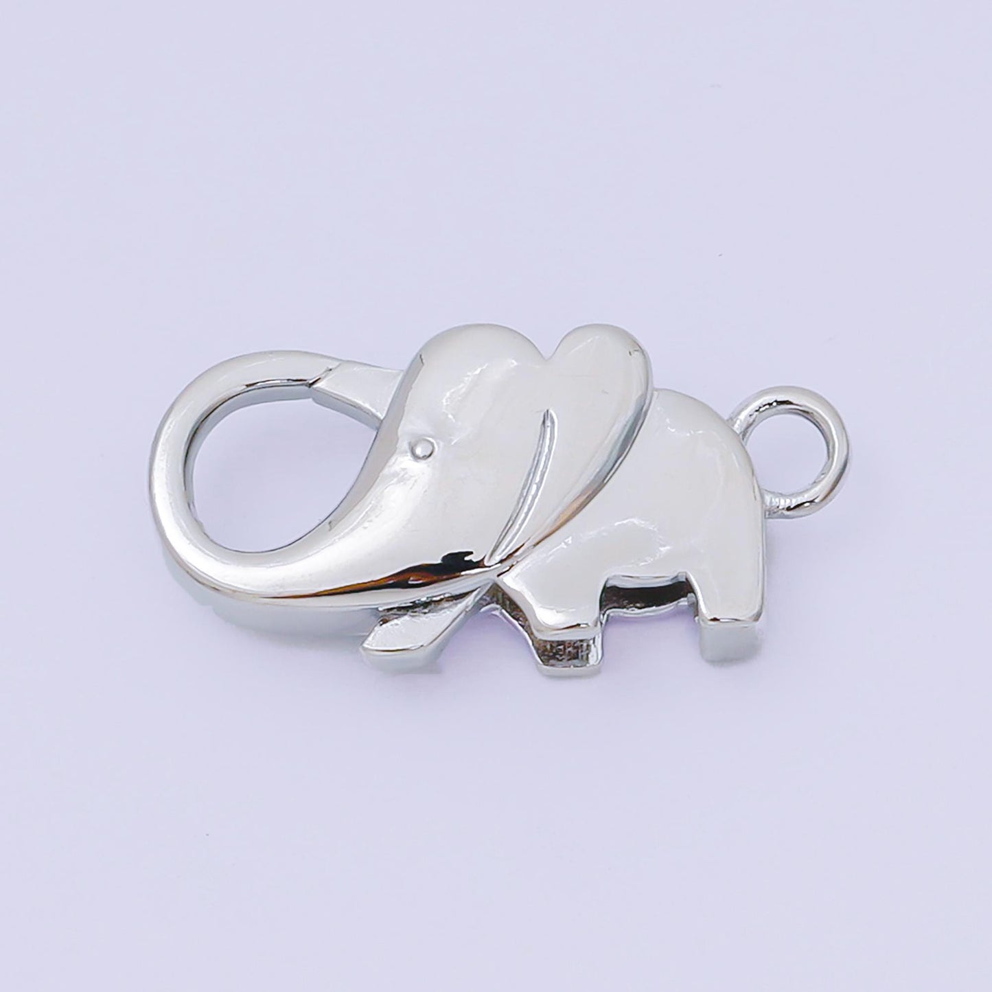 24K Gold Filled Elephant Lobster Clasp Closure Finding in Gold & Silver | Z1318