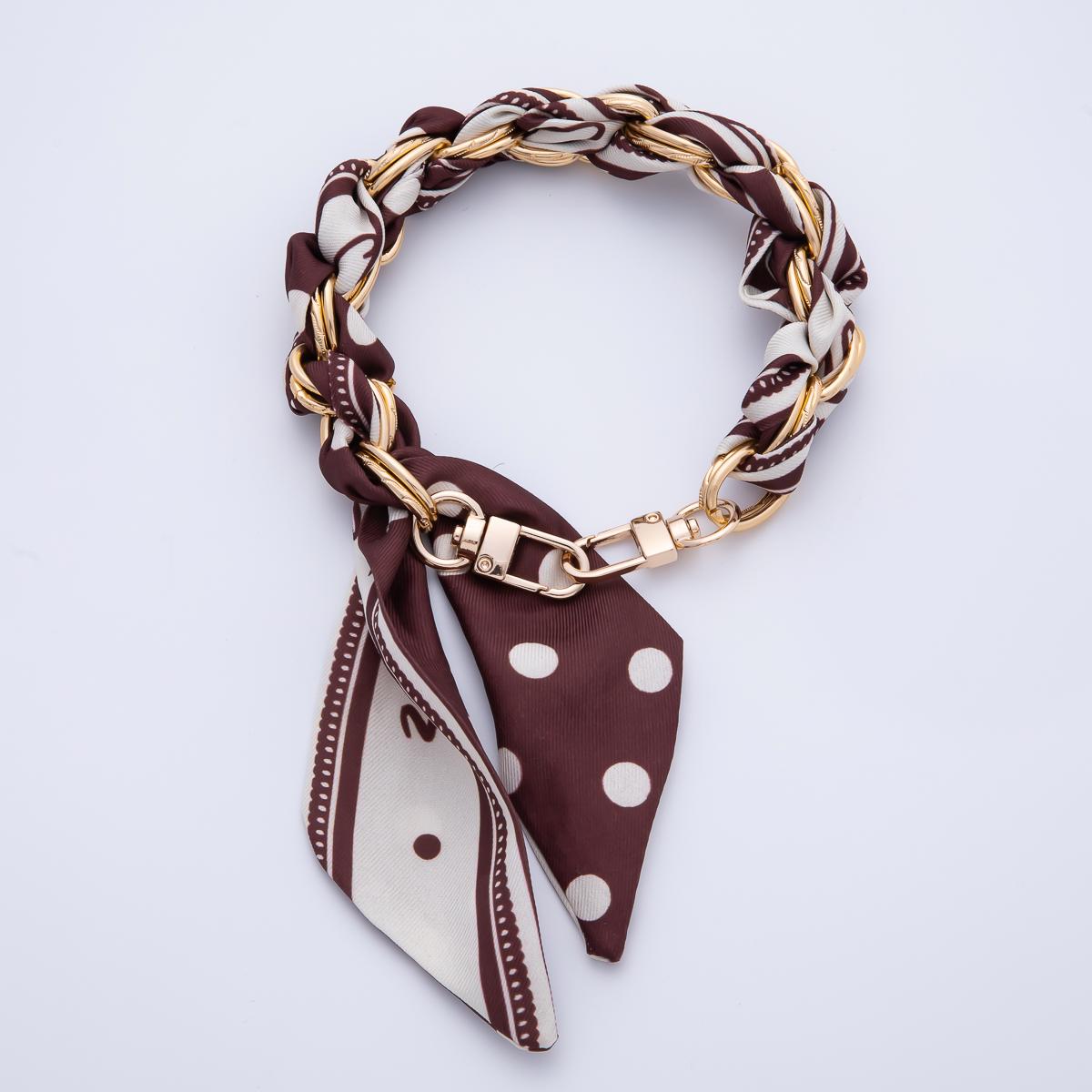 Short Bag Scarf Strap Handbag Wrap Purse Scarves Keychain Bag Charm Tote Bag Accessories