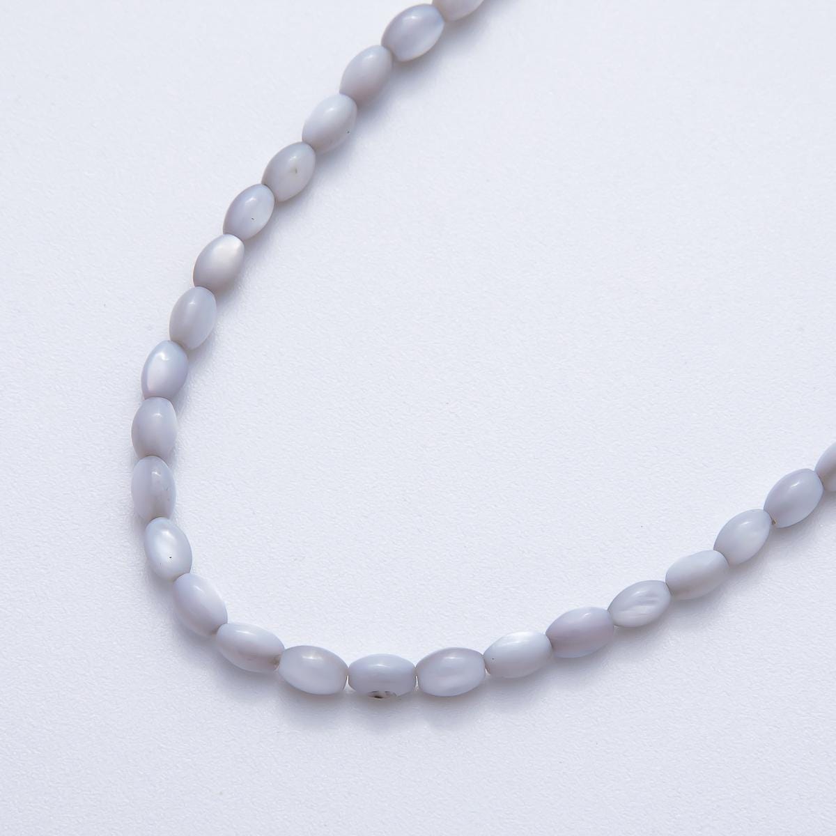 4x3 mm Rice Shell Pearl Bead Strand Dyed Pearls for Jewelry Making, Necklace & Bracelet Craft Supplies Colorful Beads per Strand WA-3495