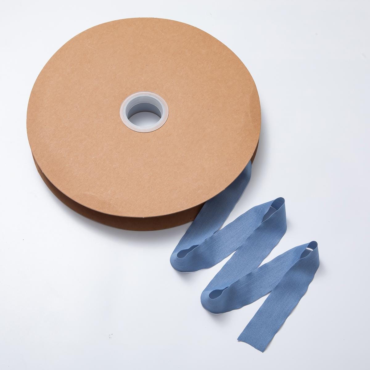 1 yard Blue Denim Jean Fabric Long Ribbon Pieces 25mm Jeans Cotton for Jewelry Making Supply ROLL-1712