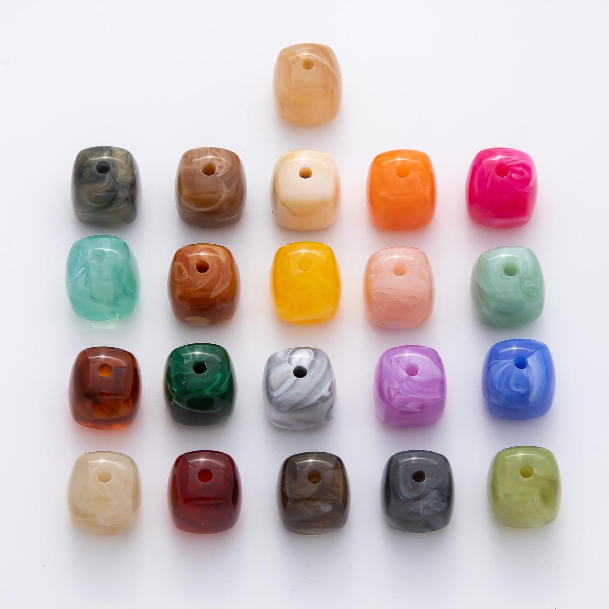 Chunky Resin Bead Loose Mix Color for Make you own Necklace Bracelet Jewelry Making Supply