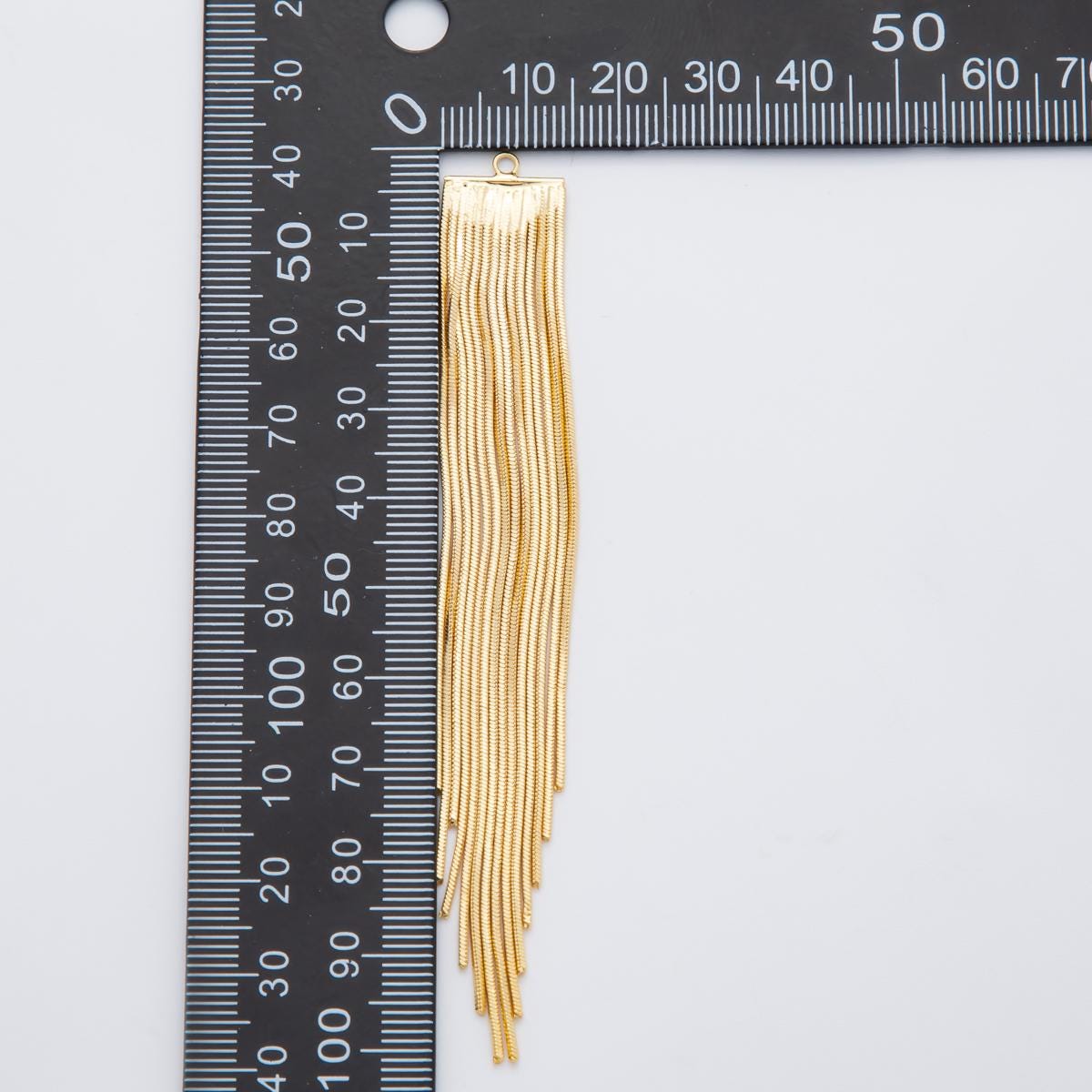 18K Gold Filled Fringe Tassel DIY Jewelry Making Supply Necklace, Earring Component Z-1361