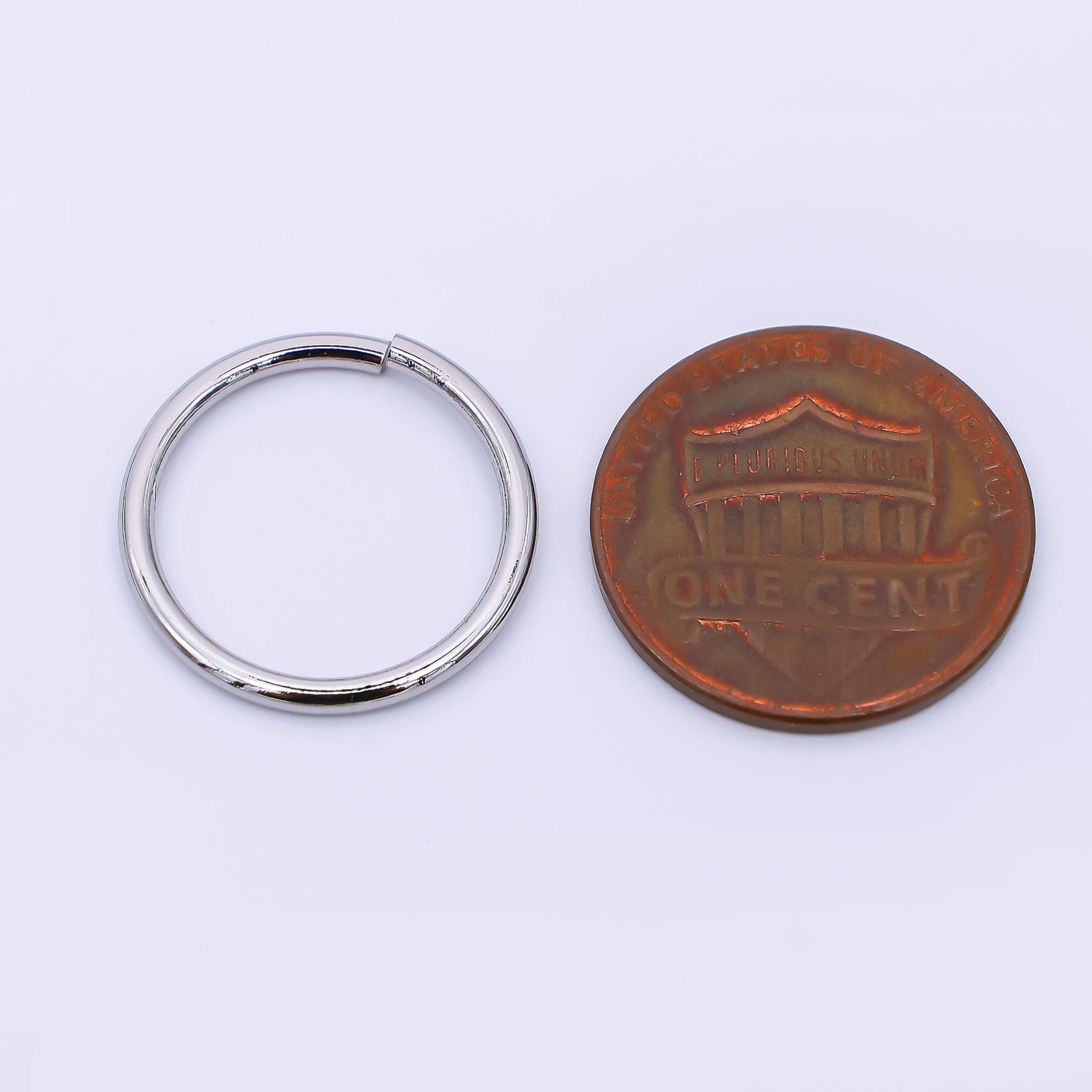 24K Gold Filled 18mm Big Circle Round Jump ring Findings in Gold & Silver | SP1639