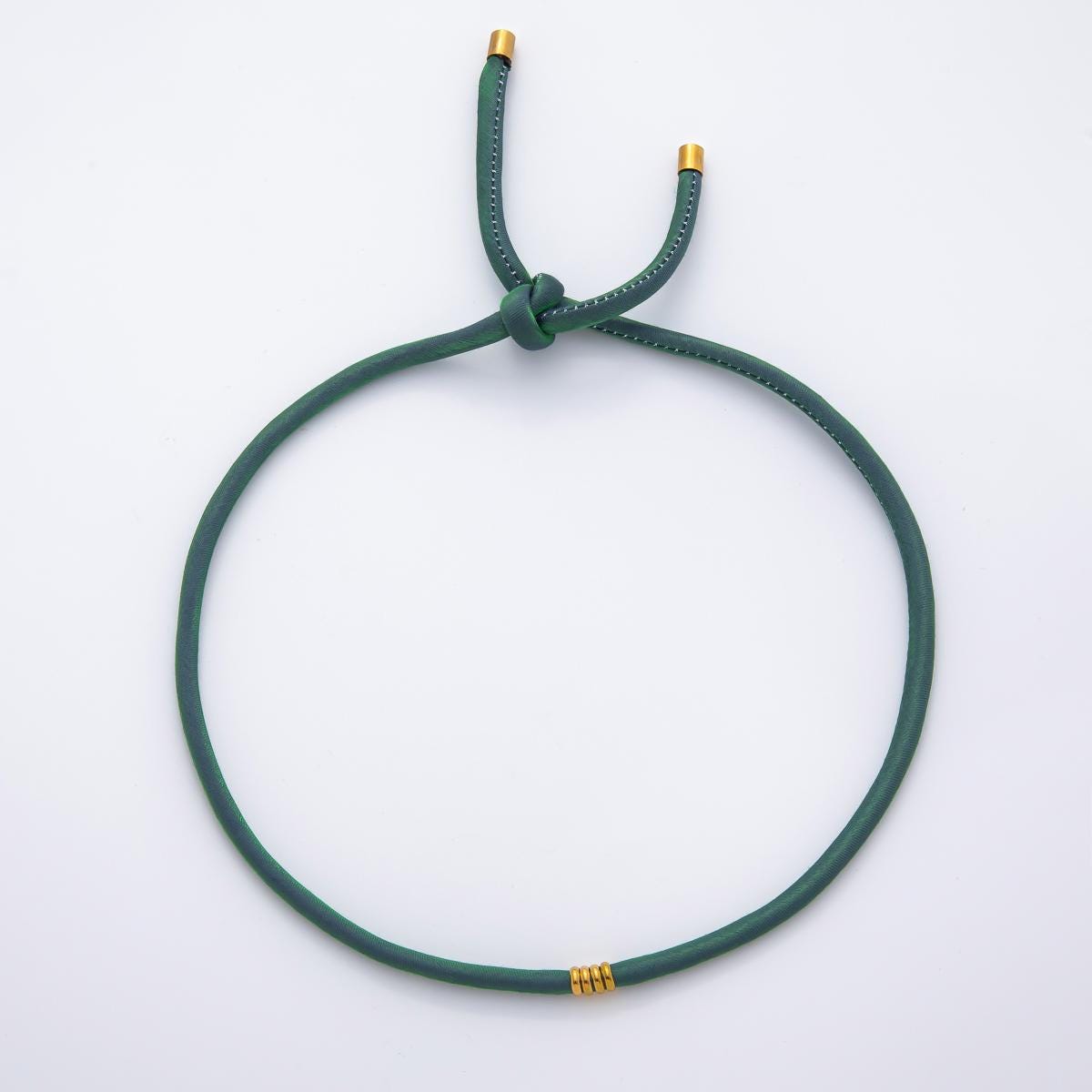 Dainty Soft Silk feel Paracord Knot Tied Necklace for Cord Necklace Supply | WA-1628 ~ WA-1652