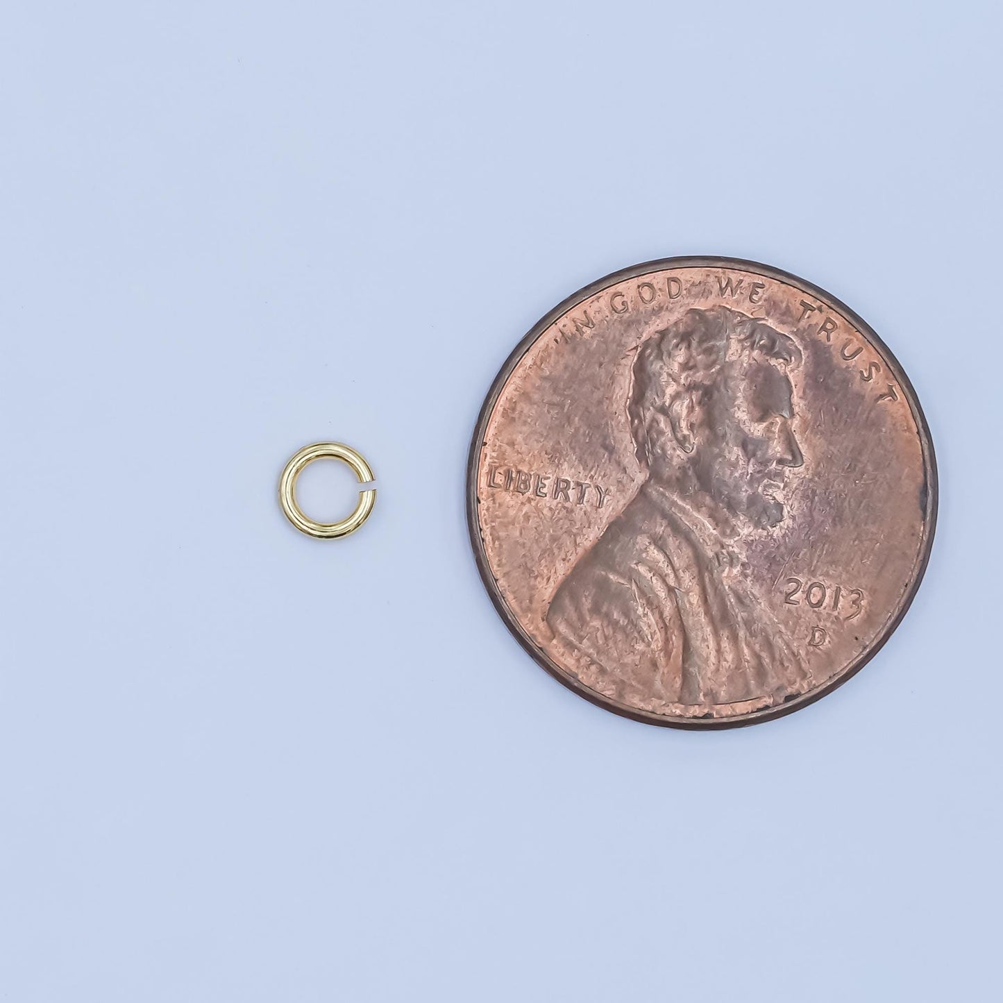 0.8mm x 4mm (20 gauge) 10 gr. Gold Filled Jump Ring Open Jump Rings, jewelry making supplies SP-1642