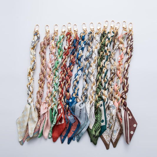 Scarf Handbag Wrap Purse Scarves Keychain Bag Charm Tote Bag Accessories