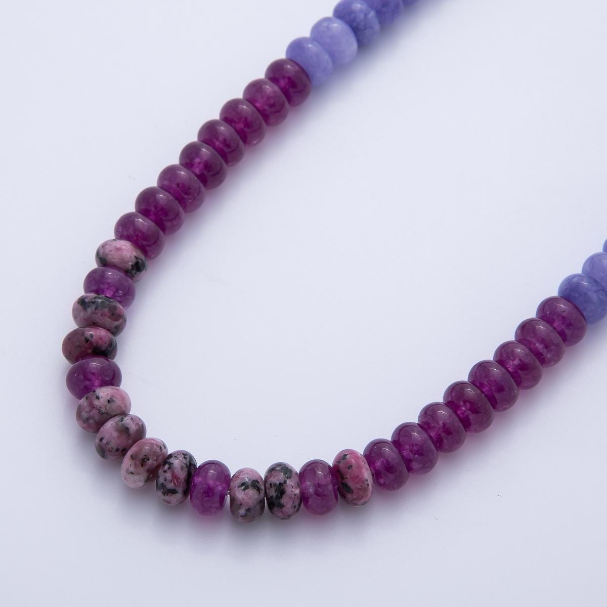 New Dyed Colorful Agate Rondelle Beads 8x5 mm Gray, Blue, Green, Red, Purple Candy Colorful Bead By Strand for Jewelry Making Supply WA-3611