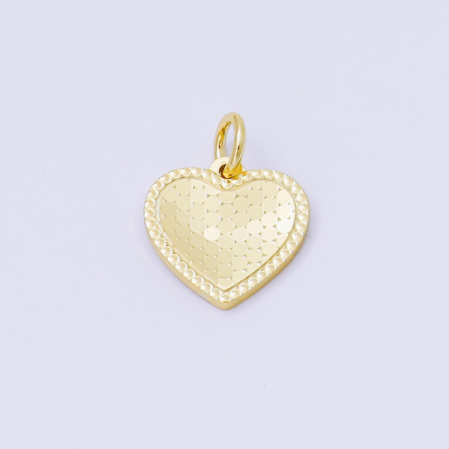 24K Gold Filled 14mm Medallion Coin Charm | AF1246-AF1246