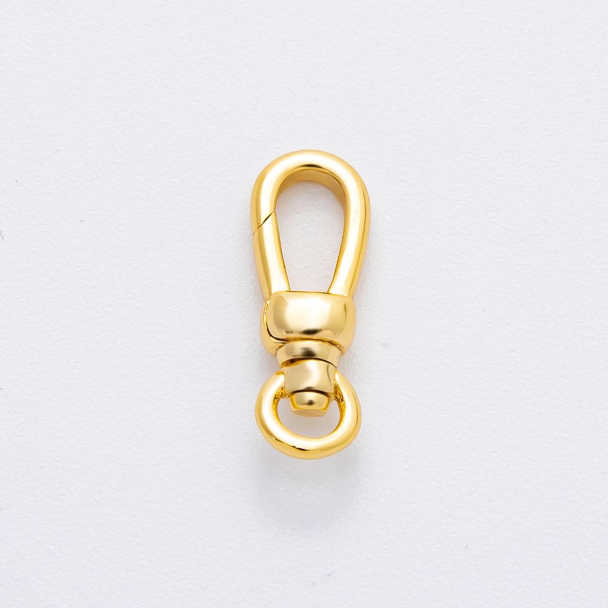 18k gold filled lobster swivel clasps, 18mmx6mm clasps in gold color Z-1371