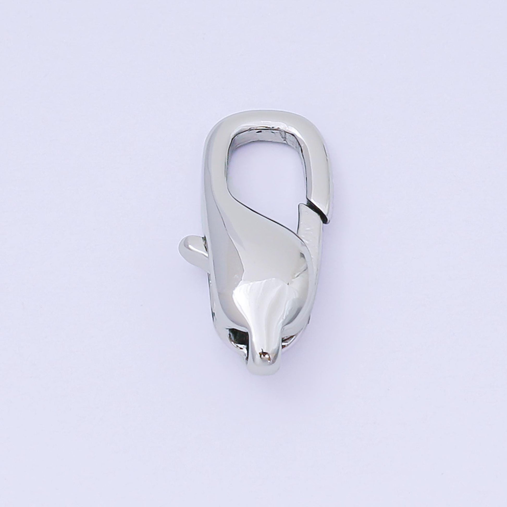 14K Gold Filled 17mm Thick Lobster Clasp Closure Finding in Gold & Silver | Z1337