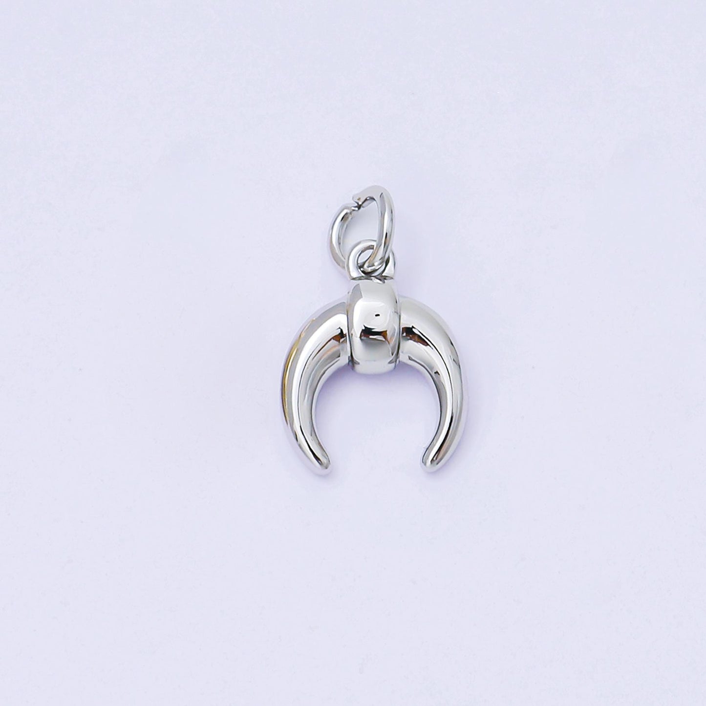 24K Gold Filled 13mm Tusk Charm in Gold & Silver | AF1255