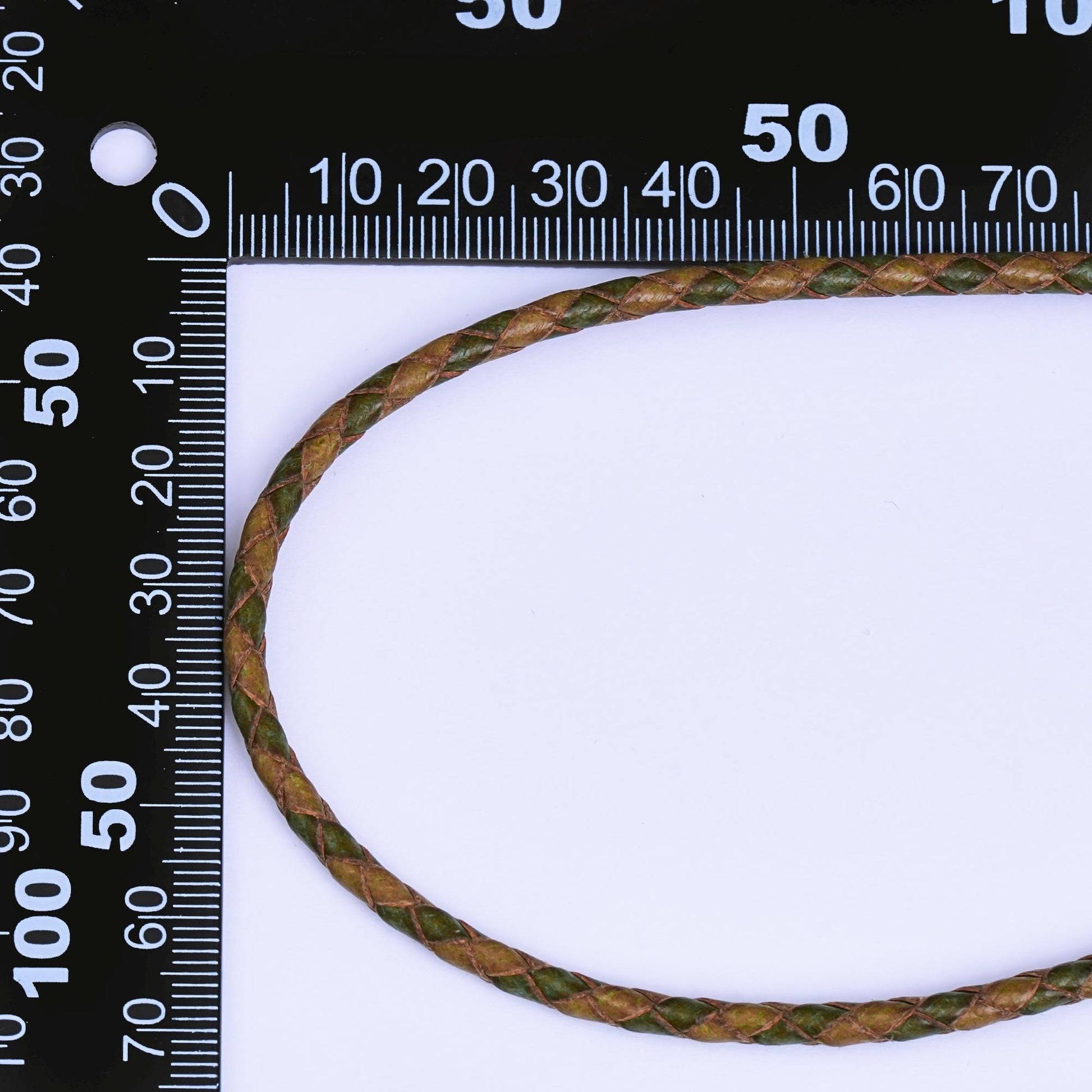 Men Cord Bracelet Orange, Black, Brown, Blue , Red Braided Leather Cord Bracelet for Christmas Gift | WA-1018