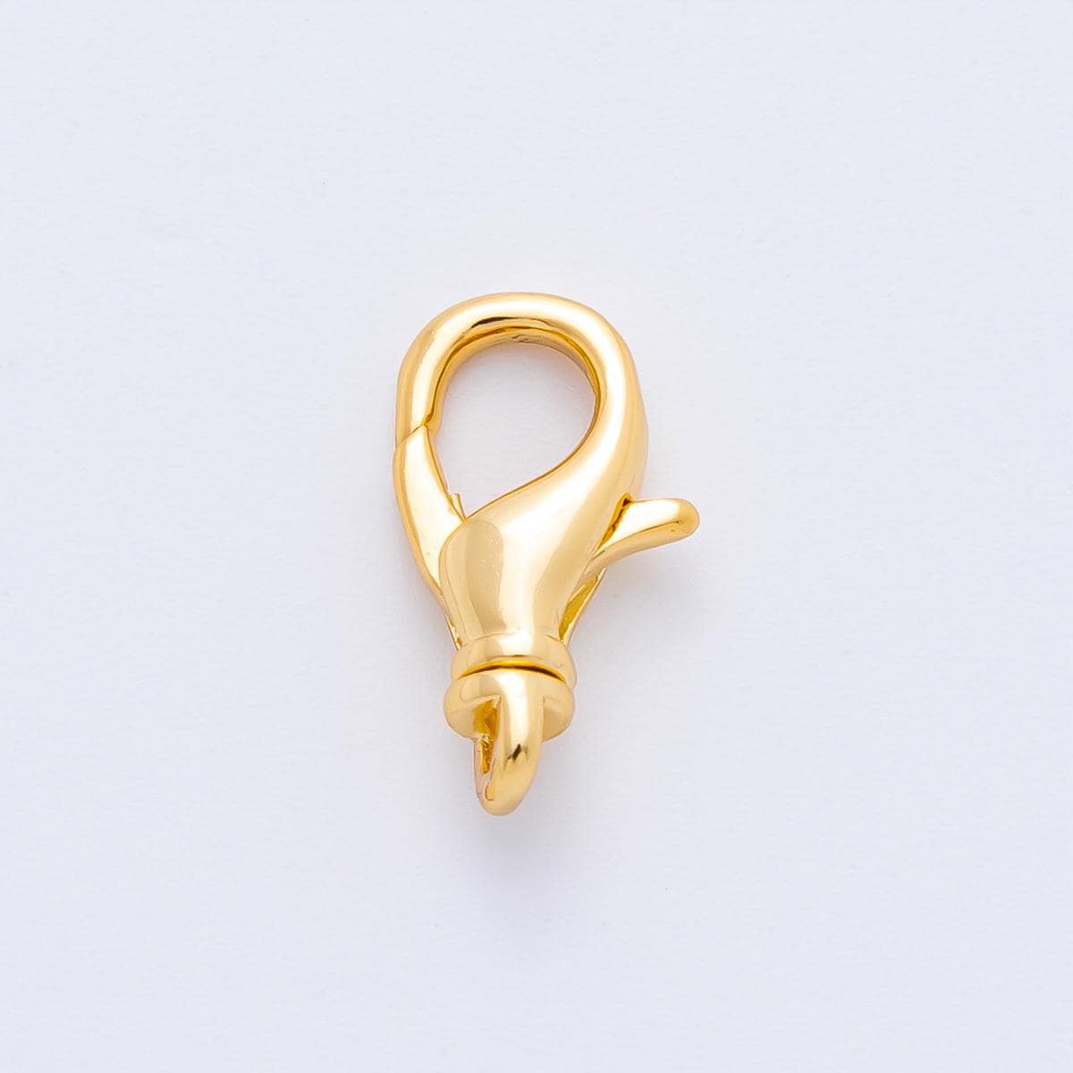 18K Gold Filled 14mm Minimalist Swivel Lobster Clasp Closure Finding | Z1387