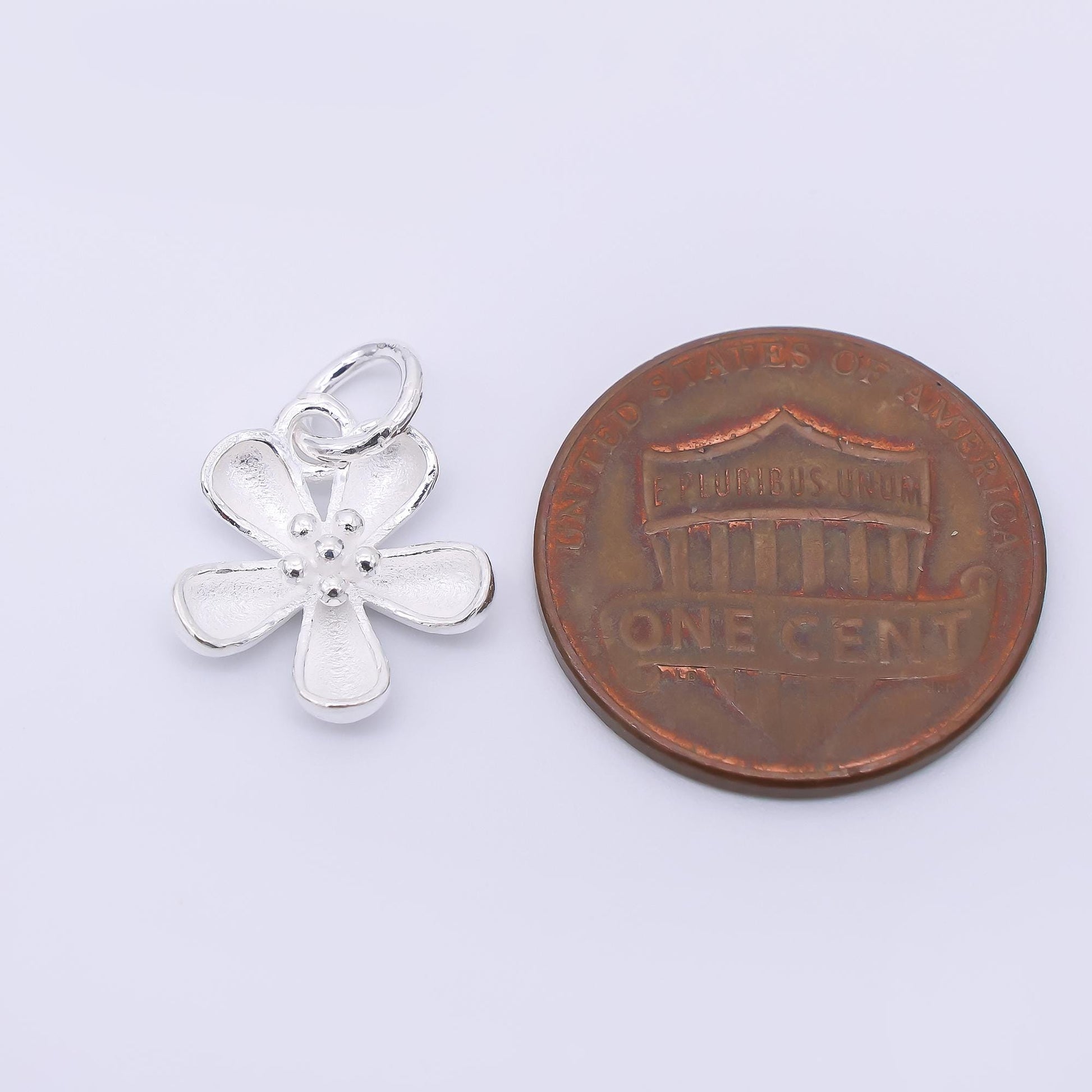 Mini S925 sterling silver Daisy flower Charm Floral pendant | SL-686