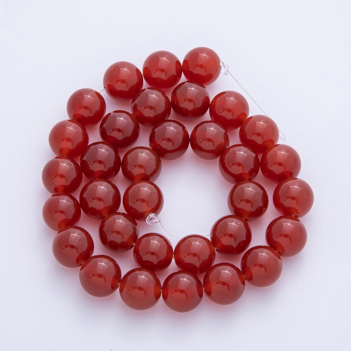 12.5mm Black Onyx, Tiger Eye, Red Carnelian Gemstone Bead Strand Findings Beads for Jewelry Making Necklace Bracelets Healing Gem | WA-1264