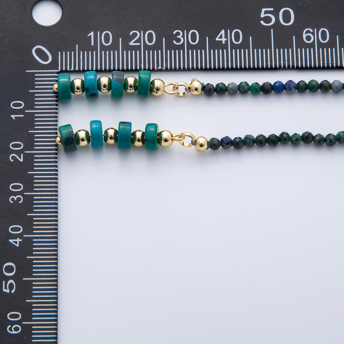 3.4mm Black Green Blue Dyed Agate Rondelle Bead Strands Findings Wholesale Mixed Stone Raw Natural Crystal Ball DIY Jewelry Making | WA-1229