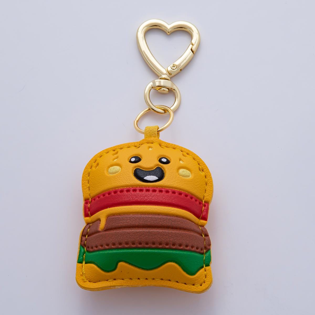 Cute Foodie Bag Charm Burger, Ice Cream, Pizza Coffee Keychain Purse Charm Handbag Accessories, Unique Christmas Gift WB0233