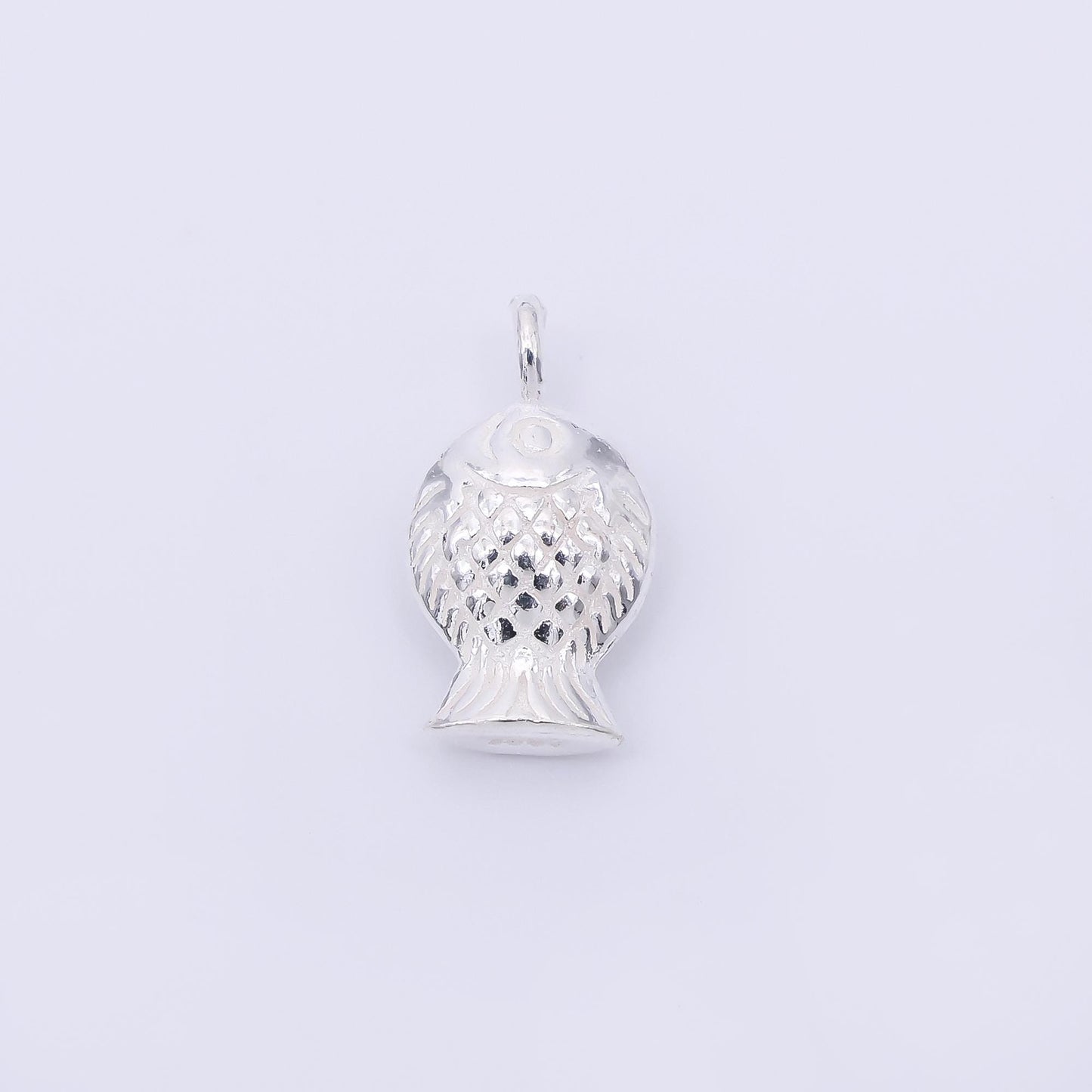 Mini S925 sterling silver Fish Charm Under The Sea pendant | SL-687