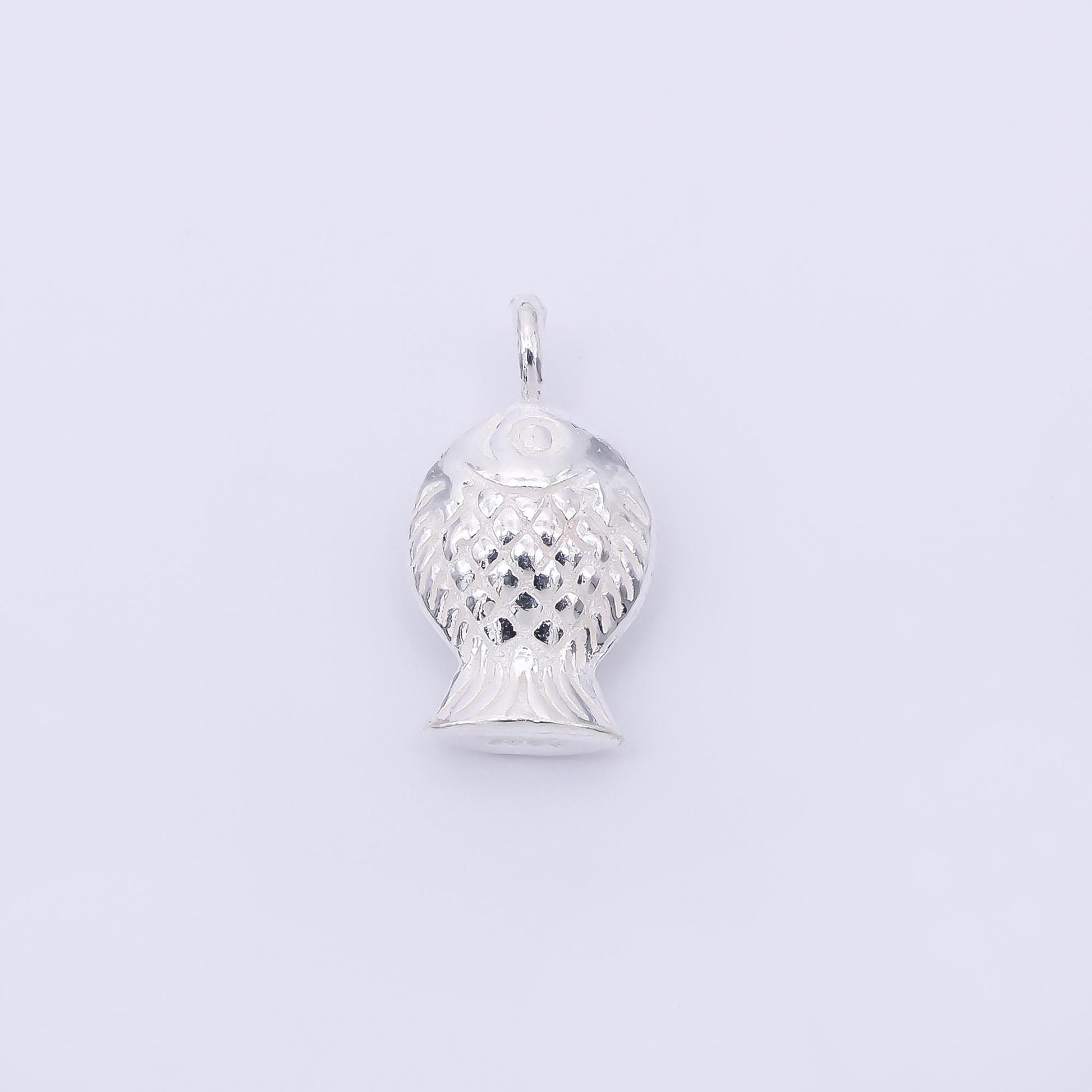 Mini S925 sterling silver Fish Charm Under The Sea pendant | SL-687