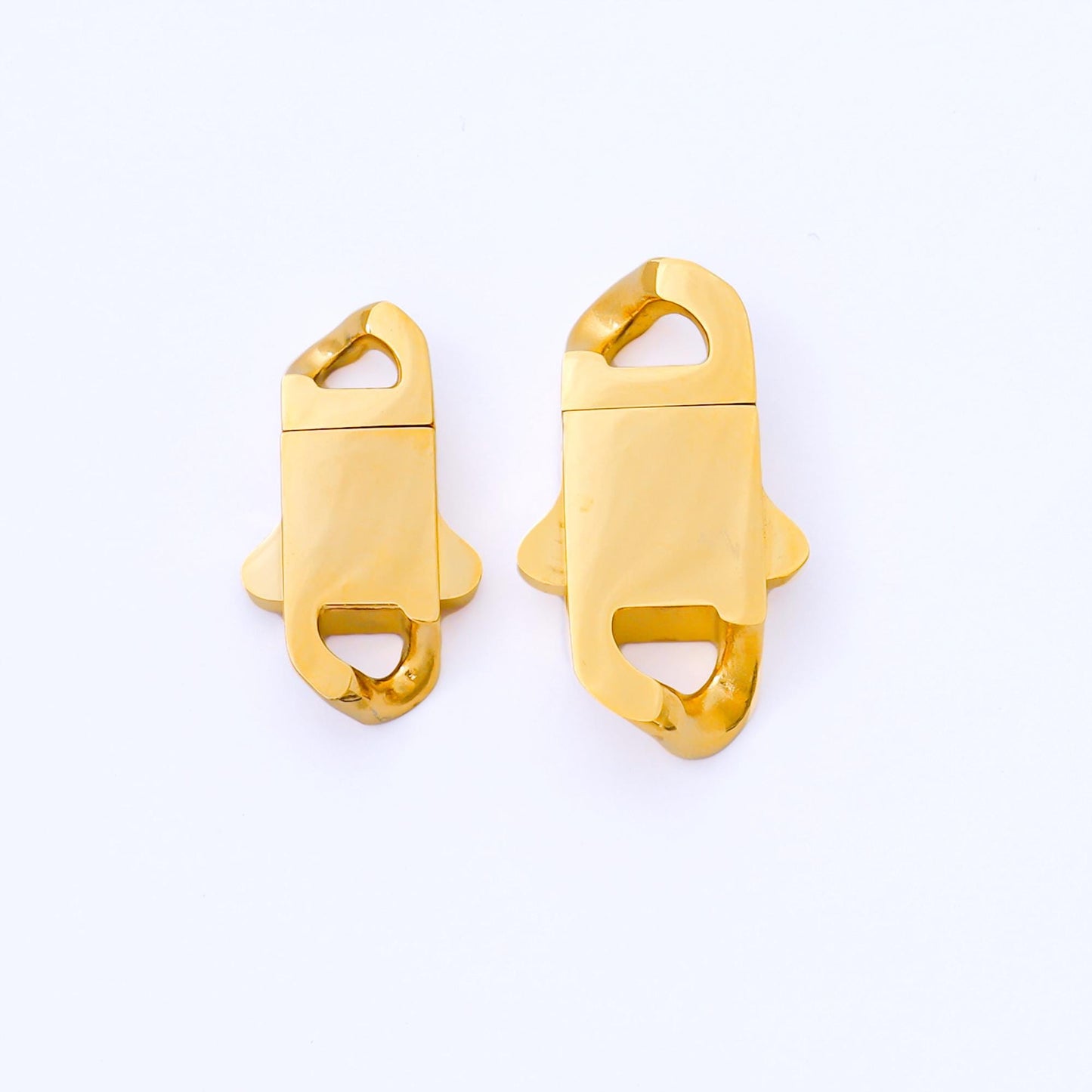 Stainless Steel 23mm, 19.5mm Minimalist Box Clasps Closure Finding | Z1331 Z1332