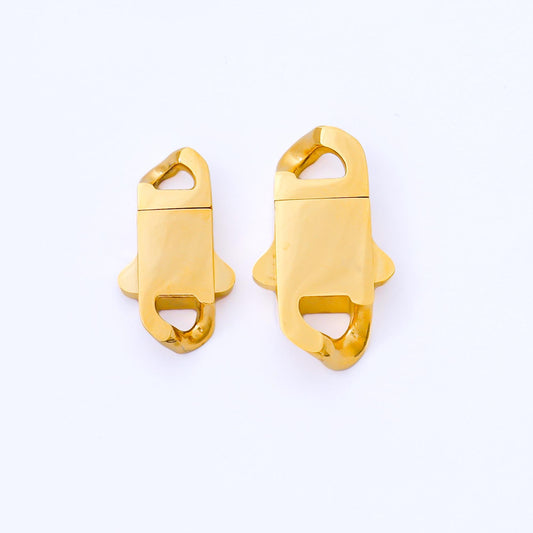 Stainless Steel 23mm, 19.5mm Minimalist Box Clasps Closure Finding | Z1331 Z1332