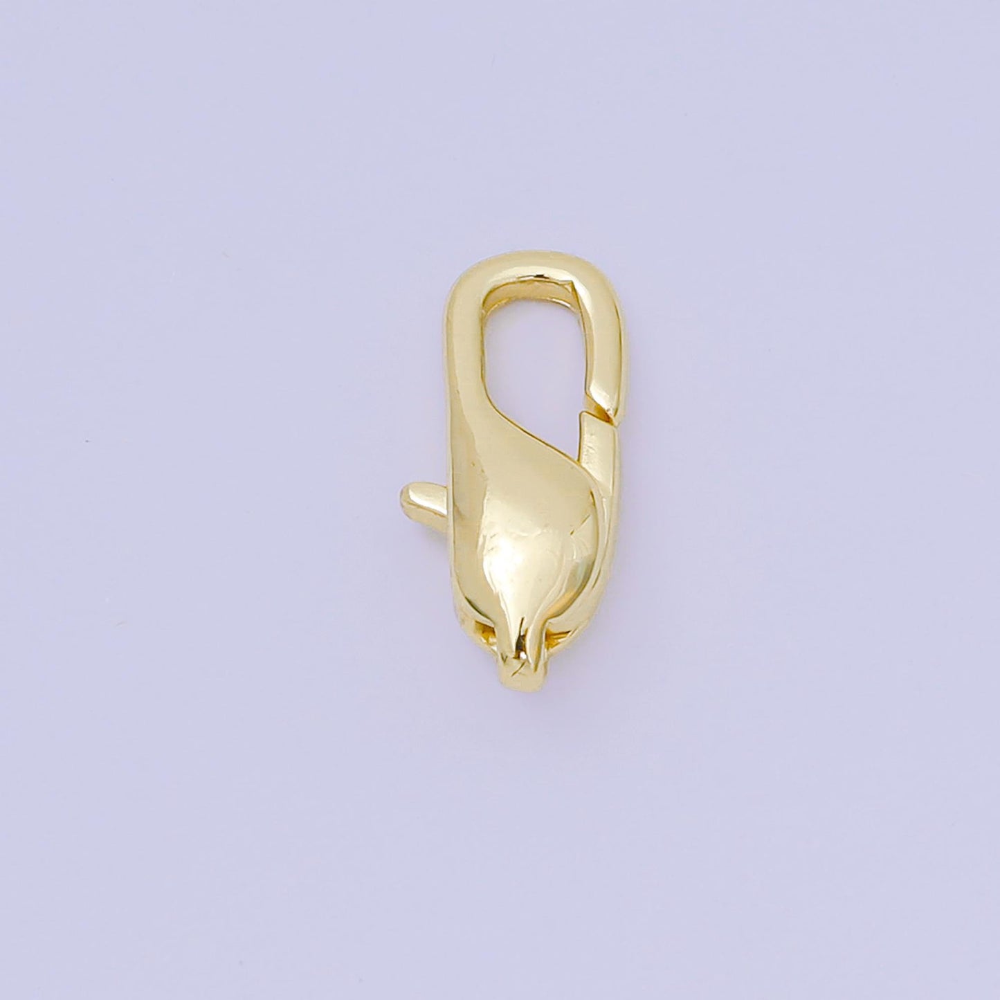 14K Gold Filled 17mm Thick Lobster Clasp Closure Finding in Gold & Silver | Z1337