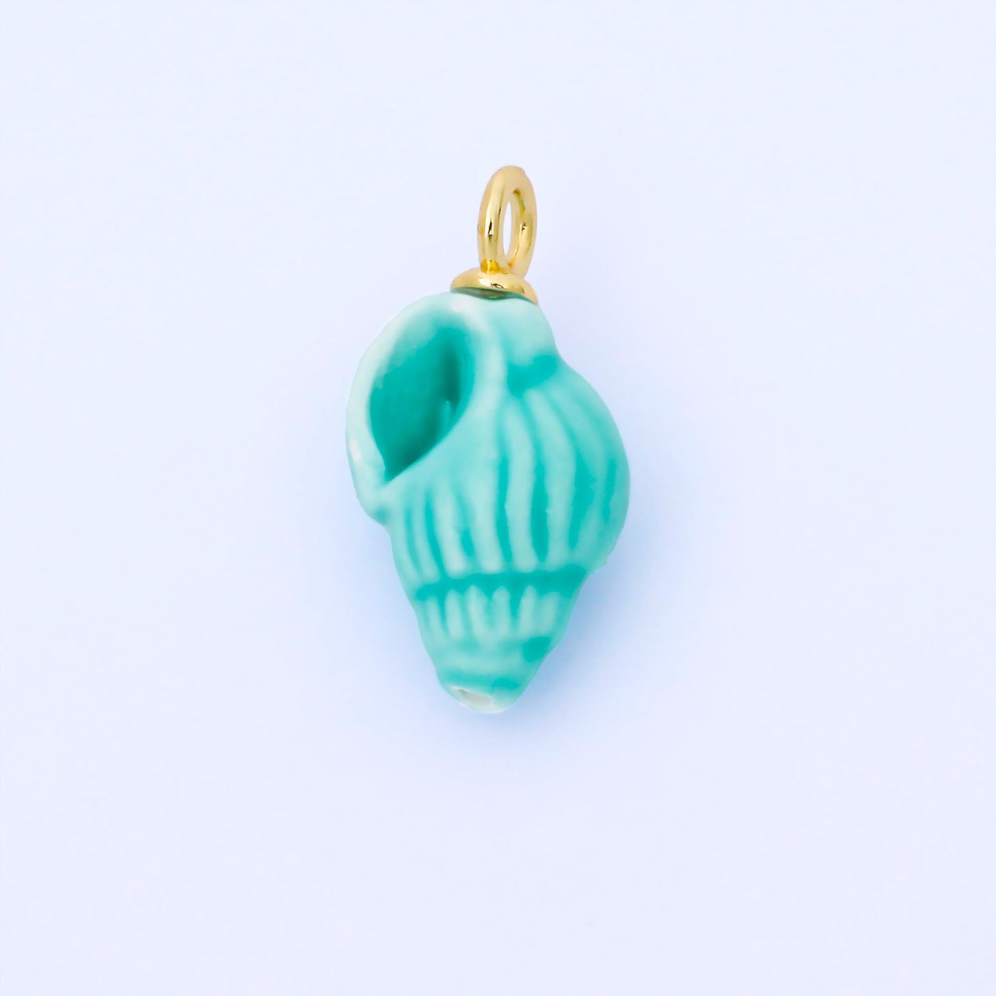 24K Gold Filled Color Seashell Charms Waterproof Beach Shell Pendants Coastal Summer DIY Jewelry Making Supplies Bracelet Necklace | AF1571