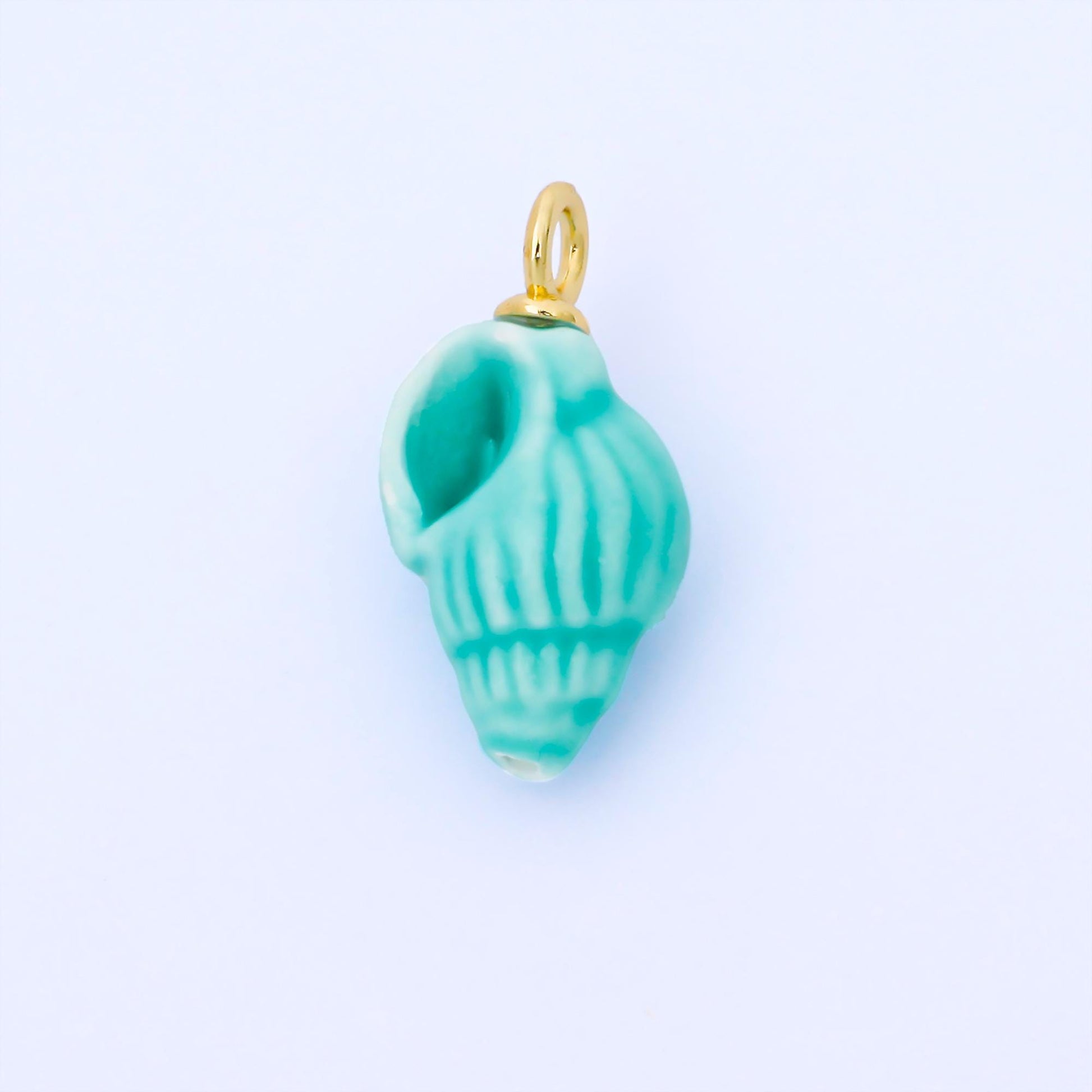 24K Gold Filled Color Seashell Charms Waterproof Beach Shell Pendants Coastal Summer DIY Jewelry Making Supplies Bracelet Necklace | AF1571