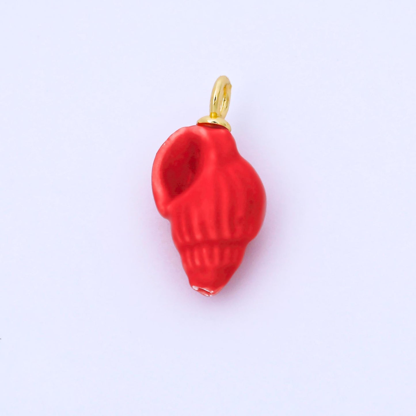 24K Gold Filled Color Seashell Charms Waterproof Beach Shell Pendants Coastal Summer DIY Jewelry Making Supplies Bracelet Necklace | AF1571