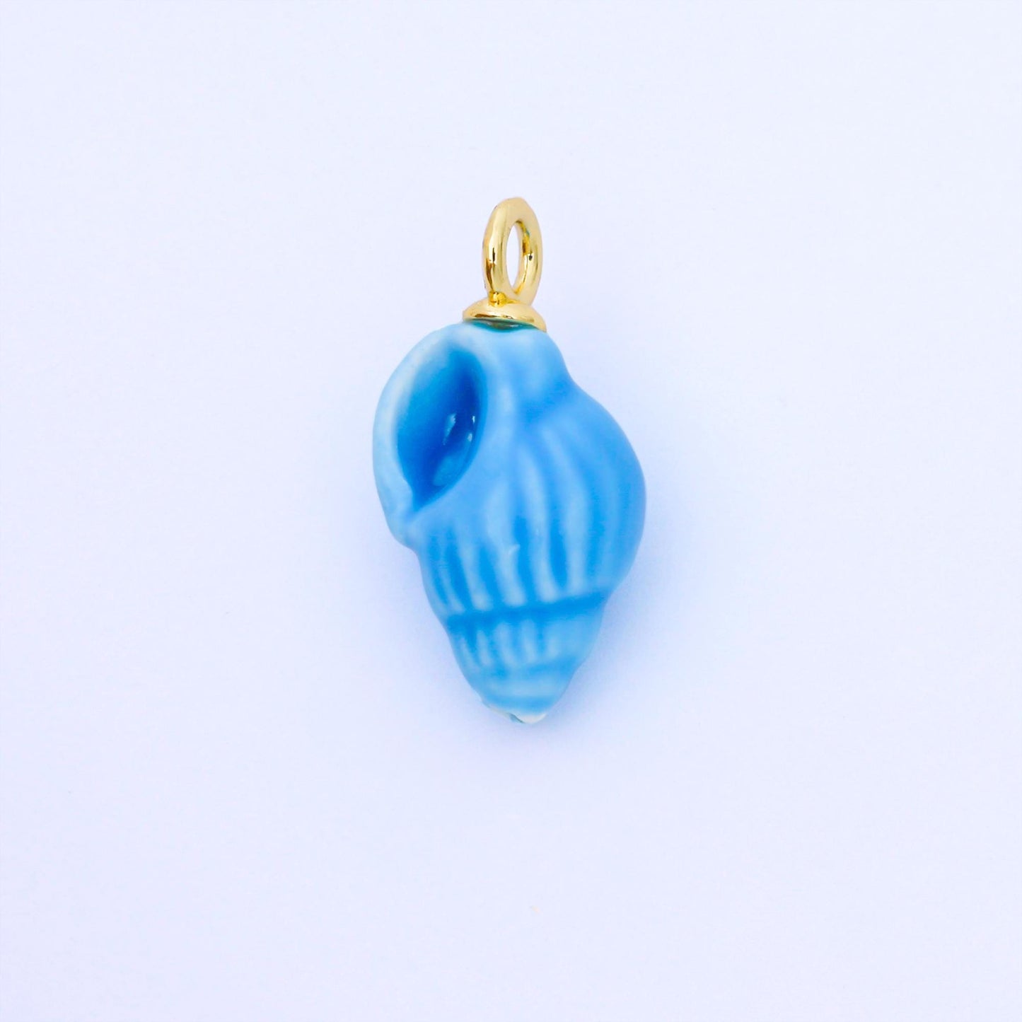 24K Gold Filled Color Seashell Charms Waterproof Beach Shell Pendants Coastal Summer DIY Jewelry Making Supplies Bracelet Necklace | AF1571