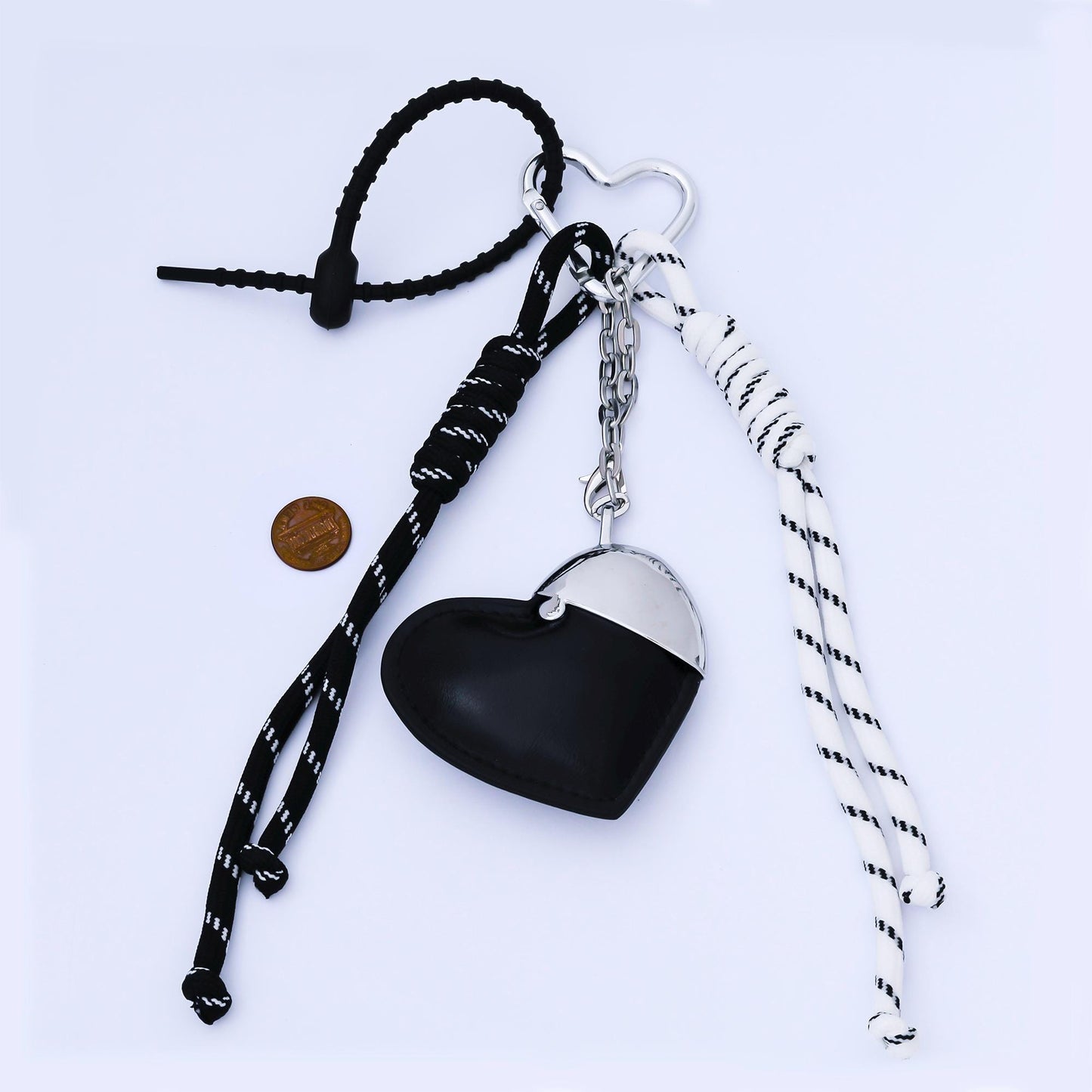 Colorful Aesthetic Cute Animal & Heart Charm Keychain for Backpack Purse Handbag Gym Bag Fashion Accessories Fun Gift Idea | WB-00200