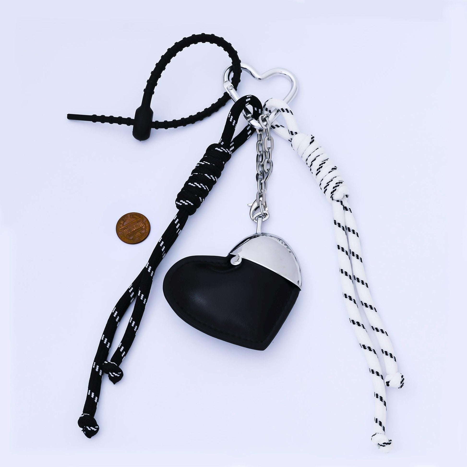 Colorful Aesthetic Cute Animal & Heart Charm Keychain for Backpack Purse Handbag Gym Bag Fashion Accessories Fun Gift Idea | WB-00200