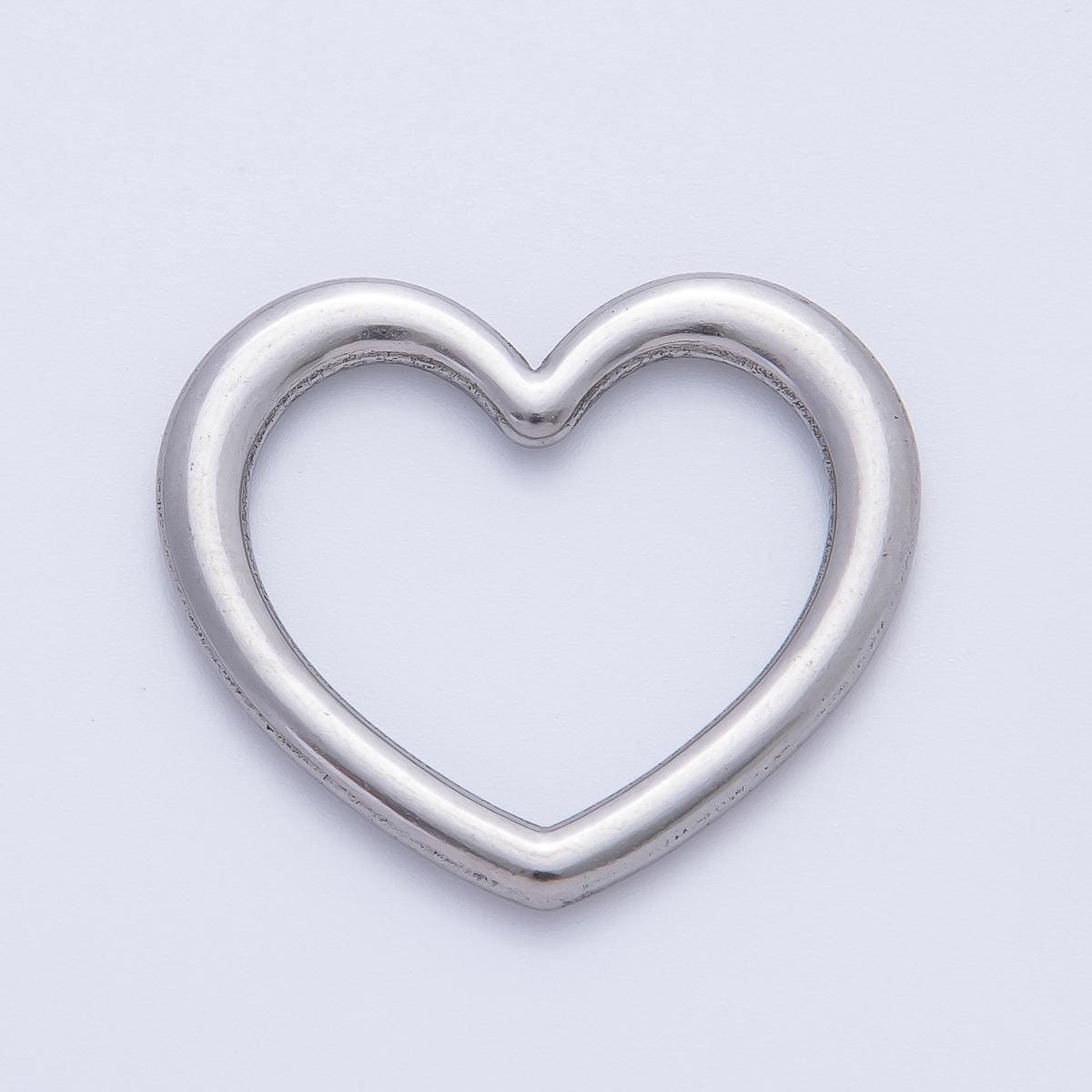 18K Gold Plated 29mm Open Minimalist Heart Finding in Gold & Silver | Z1429