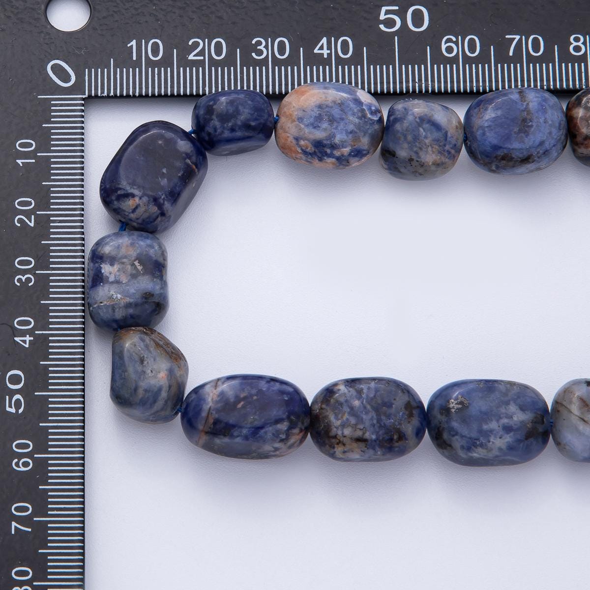 12.5mm Genuine Natural Gemstone Pebble Bead Strand Finding Quality Loose Beads DIY Jewelry Supply for Necklace & Bracelet | WA-3863