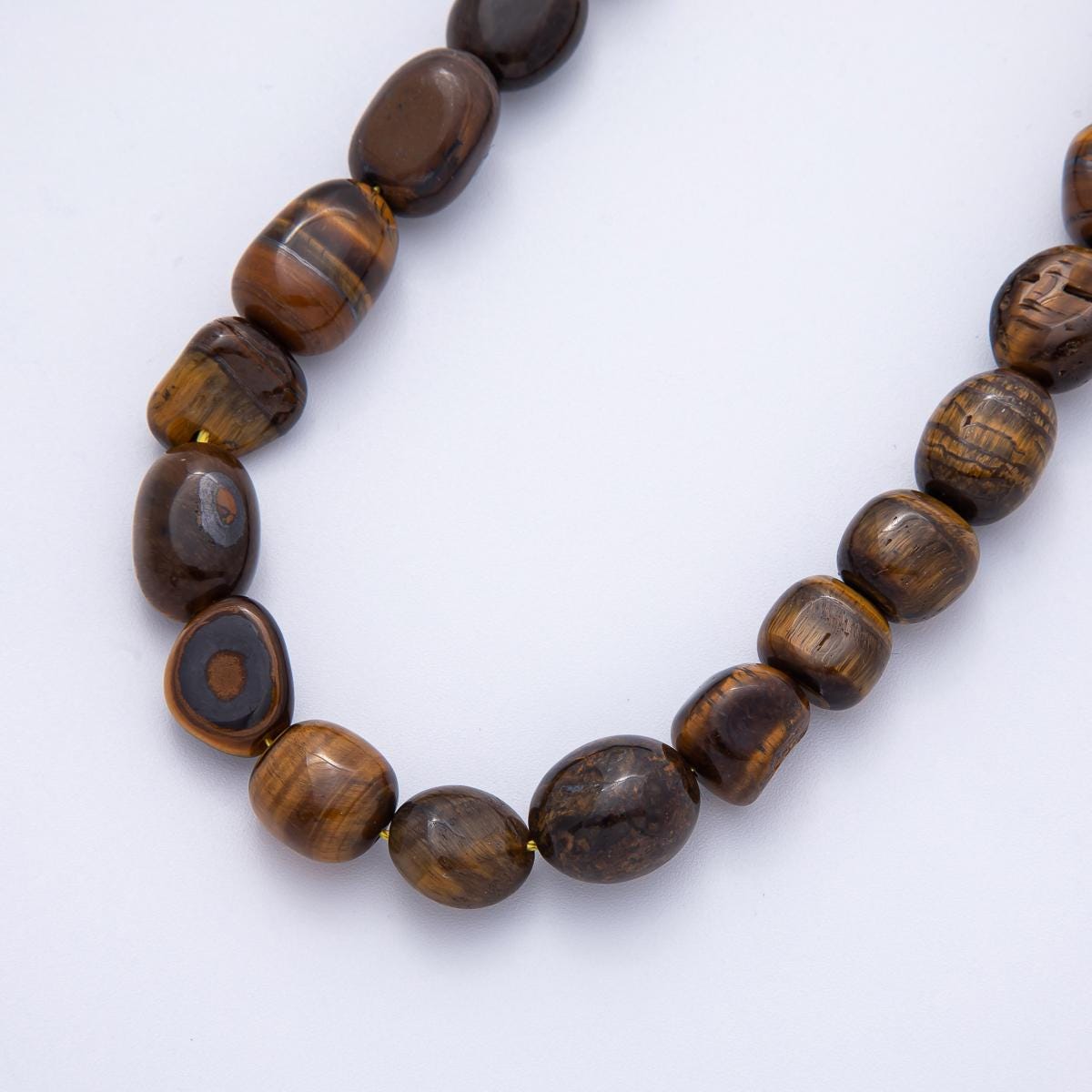 12.5mm Genuine Natural Gemstone Pebble Bead Strand Finding Quality Loose Beads DIY Jewelry Supply for Necklace & Bracelet | WA-3863