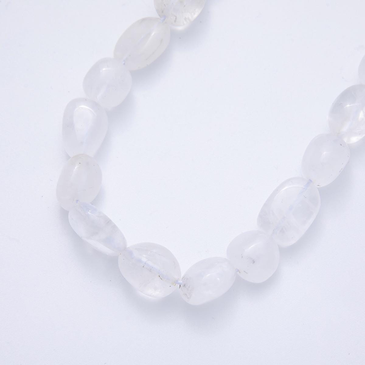 12.5mm Genuine Natural Gemstone Pebble Bead Strand Finding Quality Loose Beads DIY Jewelry Supply for Necklace & Bracelet | WA-3863