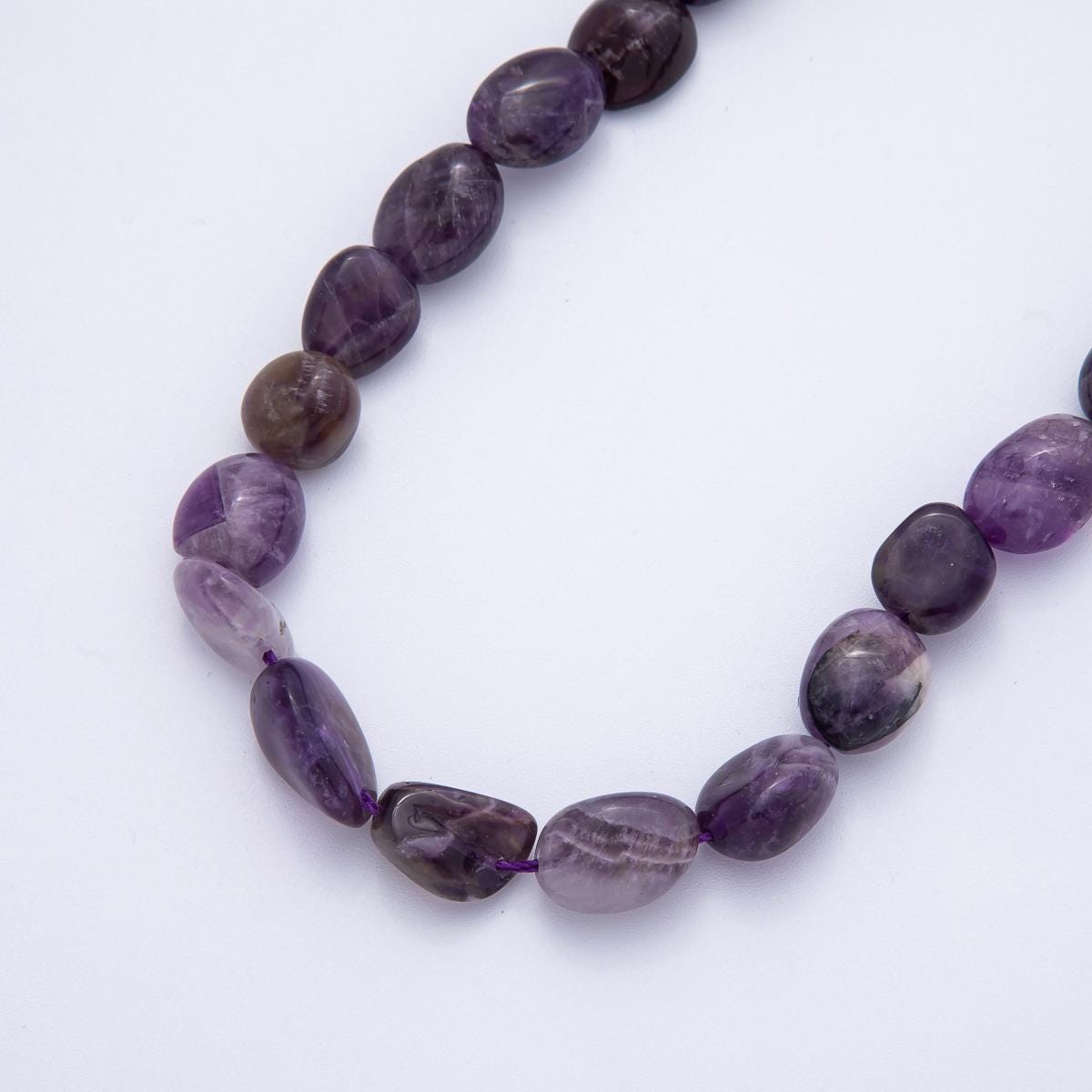 12.5mm Genuine Natural Gemstone Pebble Bead Strand Finding Quality Loose Beads DIY Jewelry Supply for Necklace & Bracelet | WA-3863