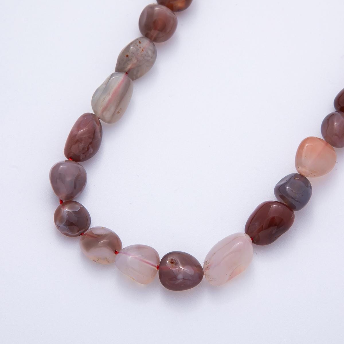 12.5mm Genuine Natural Gemstone Pebble Bead Strand Finding Quality Loose Beads DIY Jewelry Supply for Necklace & Bracelet | WA-3863