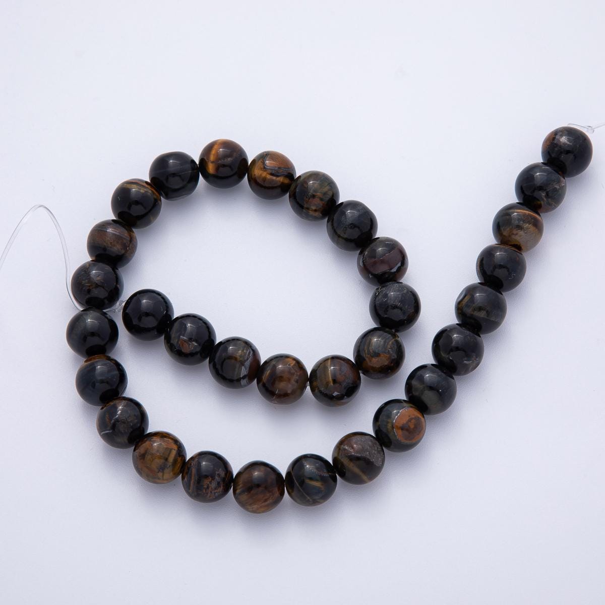 Brown Tiger Eye Beads Grade AAA Genuine Natural Gemstone Round Loose Beads 12mm Wholesale Beads By Strand