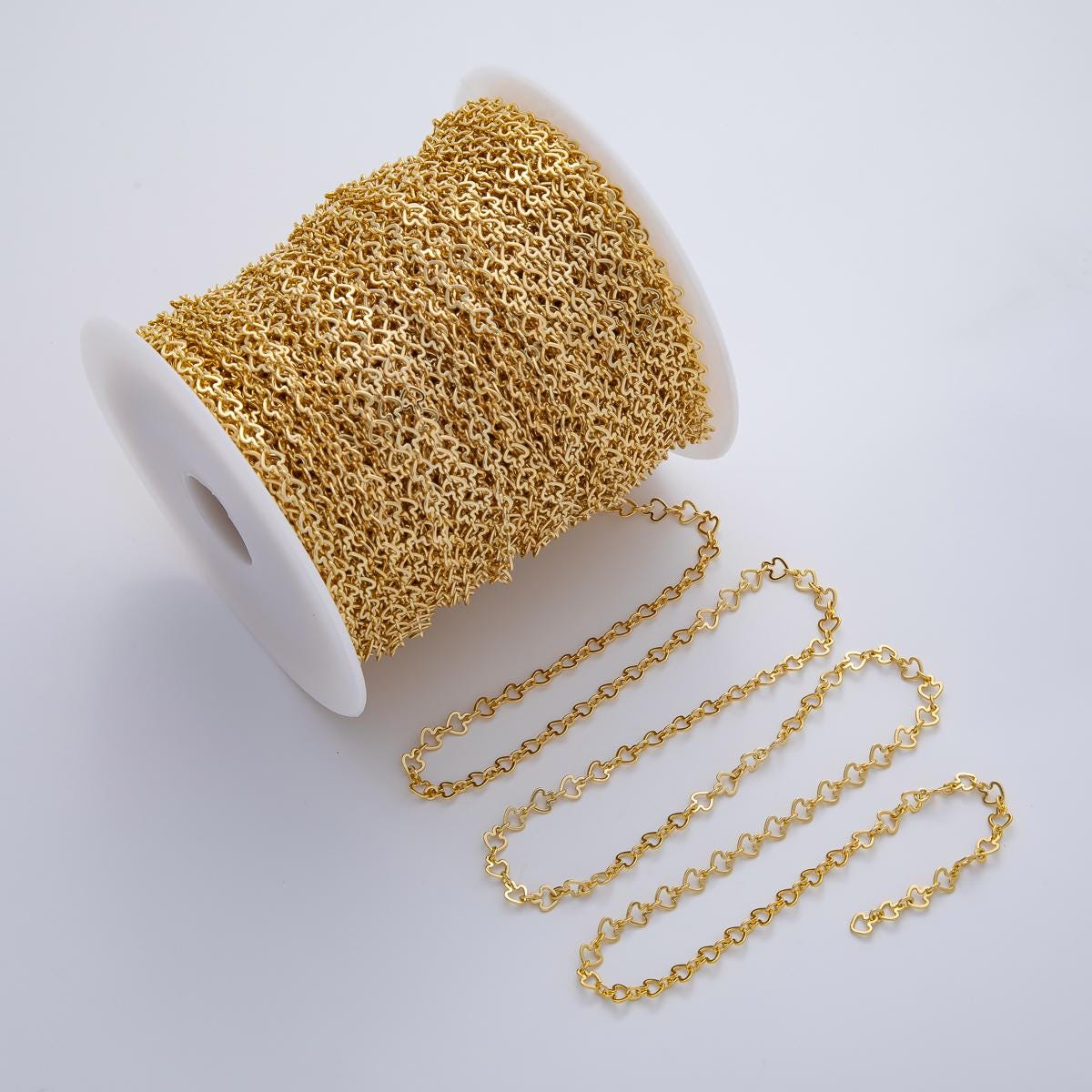 5.2mm Arrow chain 18K gold filled Arrow cable chain wholesale jewelry making unfinished chain by yard bracelet anklet necklace | ROLL-1763