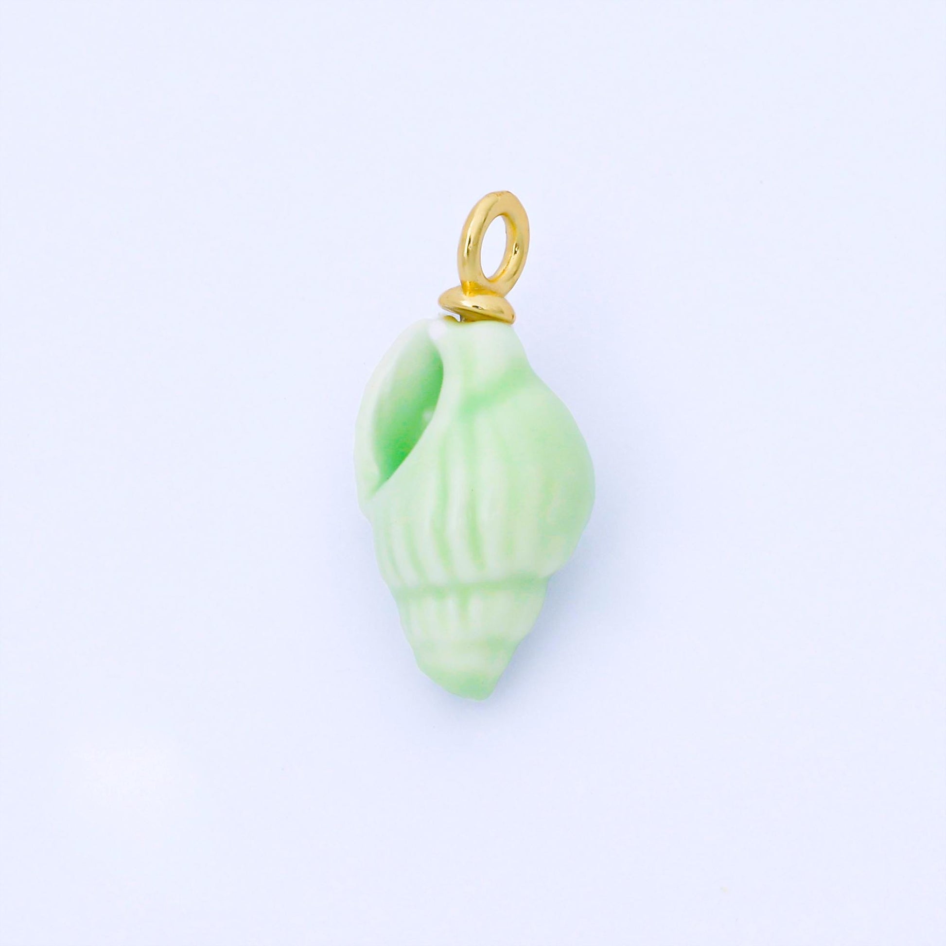 24K Gold Filled Color Seashell Charms Waterproof Beach Shell Pendants Coastal Summer DIY Jewelry Making Supplies Bracelet Necklace | AF1571