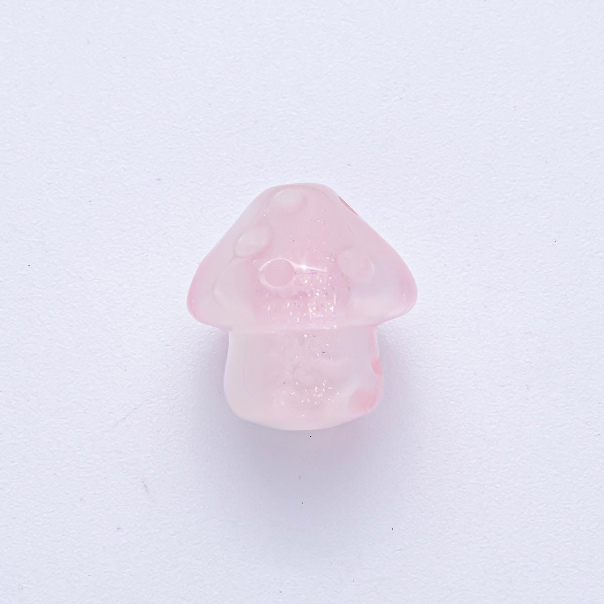 Dainty Resin Glittery mushroom charm small unique magic mushroom pendant jewelry gift idea for bracelet necklace earring component B648