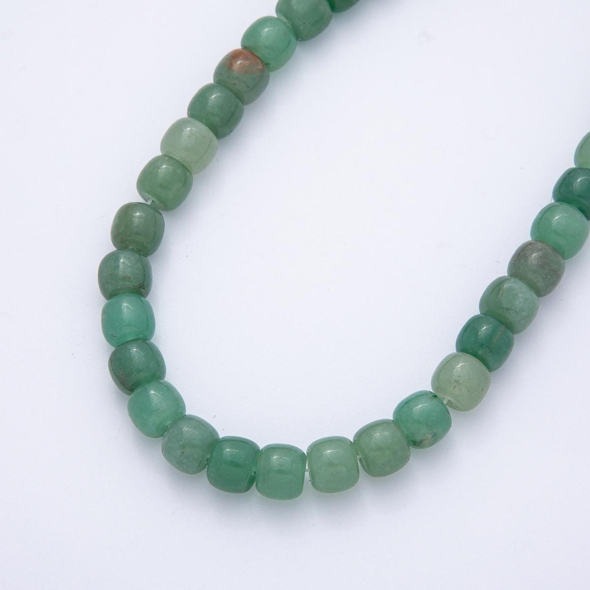 9.5mm Aventurine, Citrine, Moss Agate Square Bead Natural Gemstone Strand Finding DIY Jewelry Supply for Custom Necklace Bracelet | WA-A3923