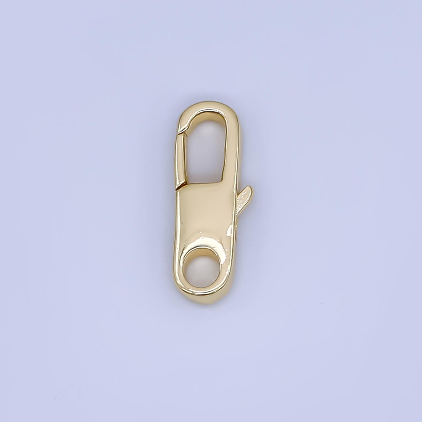 24K Gold Filled Lobster Clasp Fixed Hook Connector Jewelry Closure Findings for Necklaces Bracelets DIY Jewelry Making Supply | Z1353