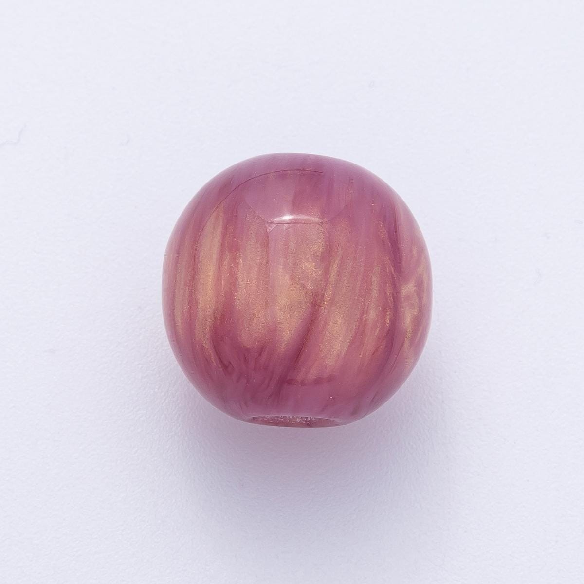 19mm Blue, Red, Black, Green, Brown Acrylic Resin Round Bead DIY Jewelry Supply Finding for Custom Necklace & Bracelet | B622